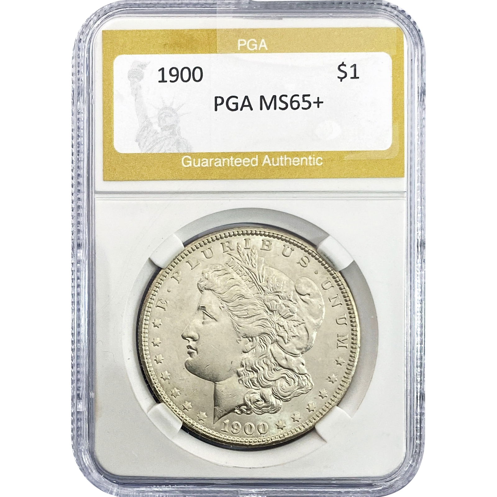 1900 Morgan Silver Dollar PGA MS65+ (1 of 2)