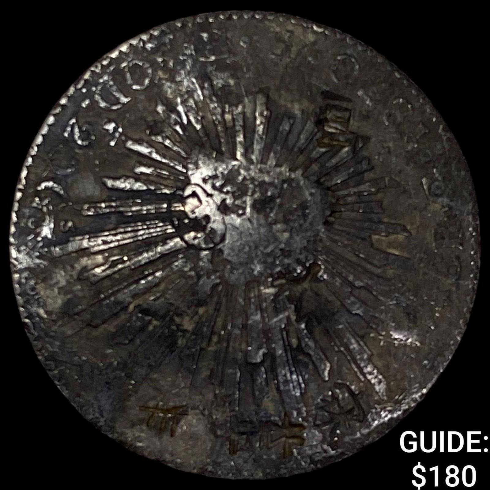 1870 Mexico Silver 1 Peso NEARLY UNCIRCULATED (1 of 2)