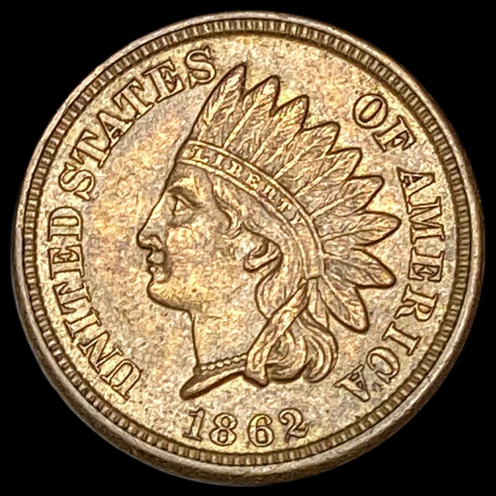 1862 Copper-Nickel Indian Head Cent UNCIRCULATED: 1862 Copper-Nickel Indian Head Cent UNCIRCULATED