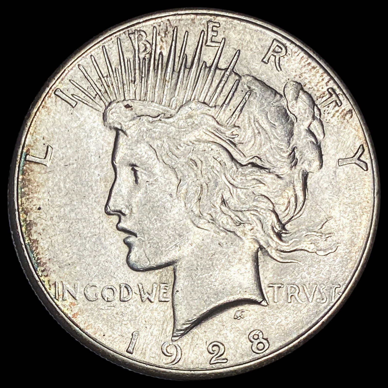 1928-S Silver Peace Dollar UNCIRCULATED (1 of 2)