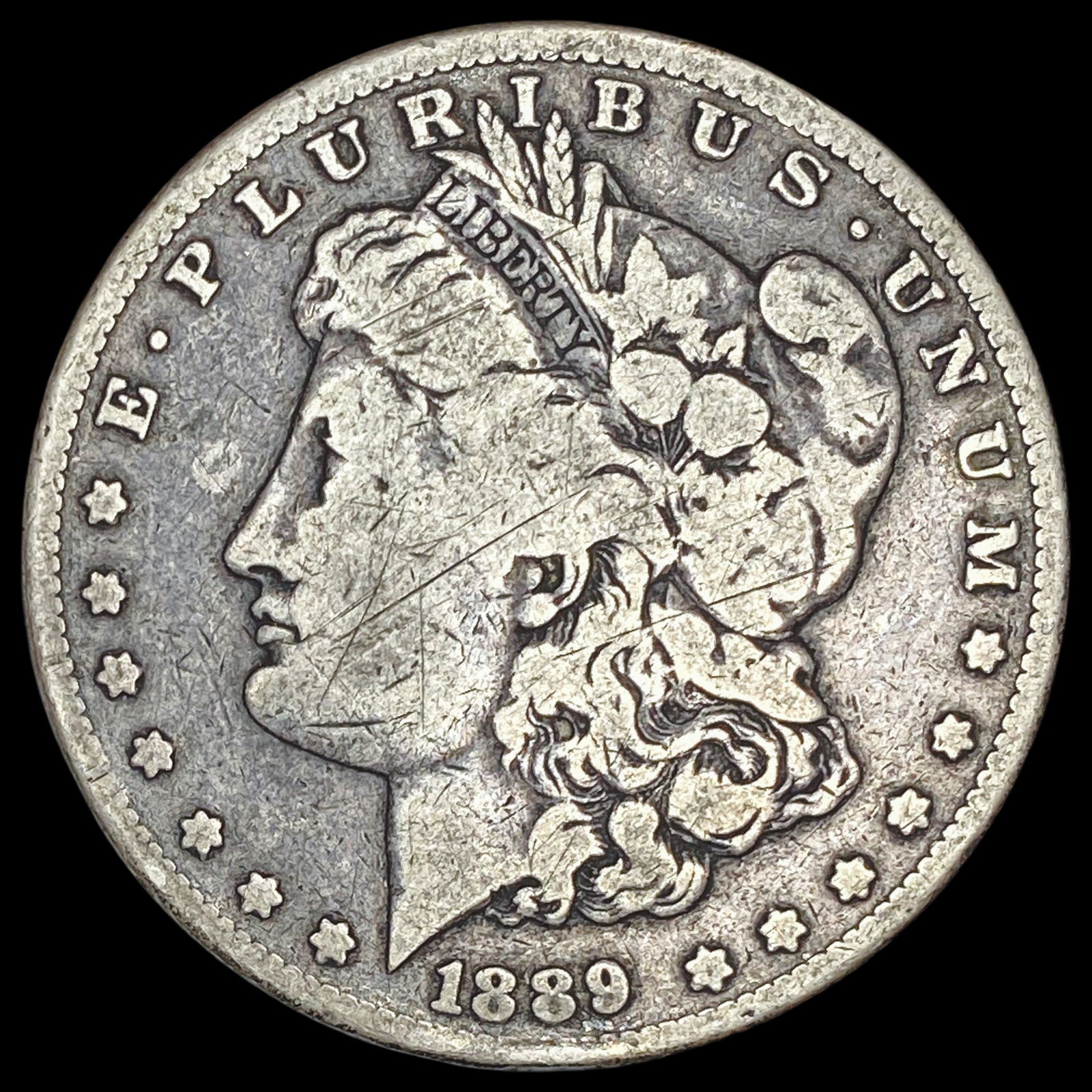 1889-CC Silver Morgan Dollar NICELY CIRCULATED (1 of 2)