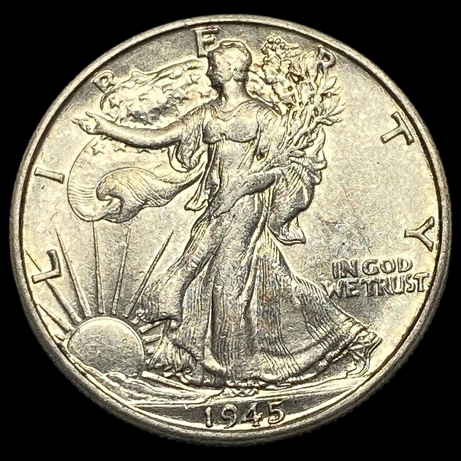 1945 Silver Half Dollar (Walking Liberty) UNCIRCULATED (1 of 2)