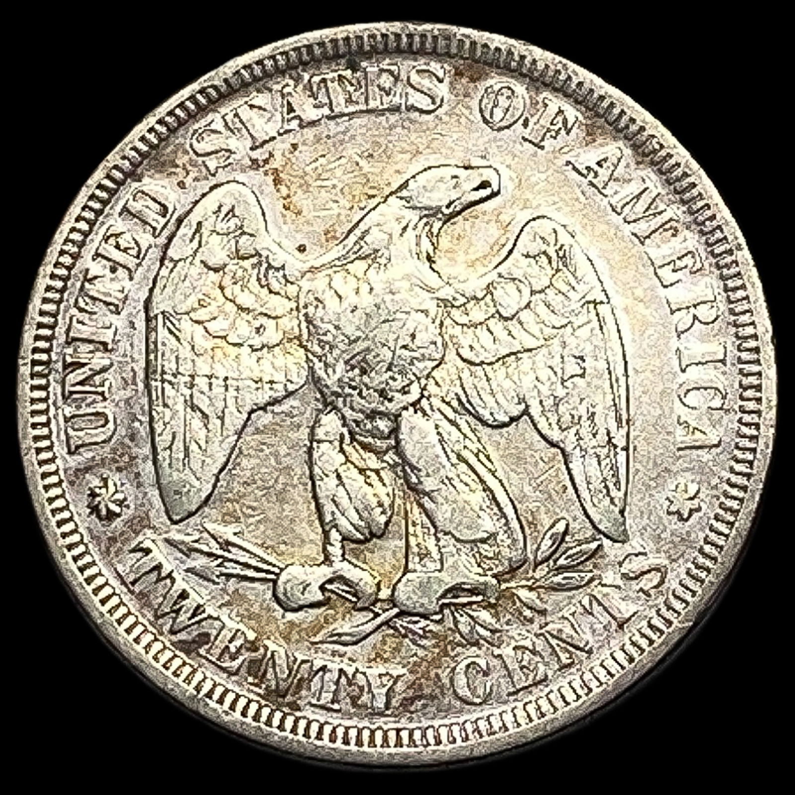 1875 Silver Twenty Cents LIGHTLY CIRCULATED - 2