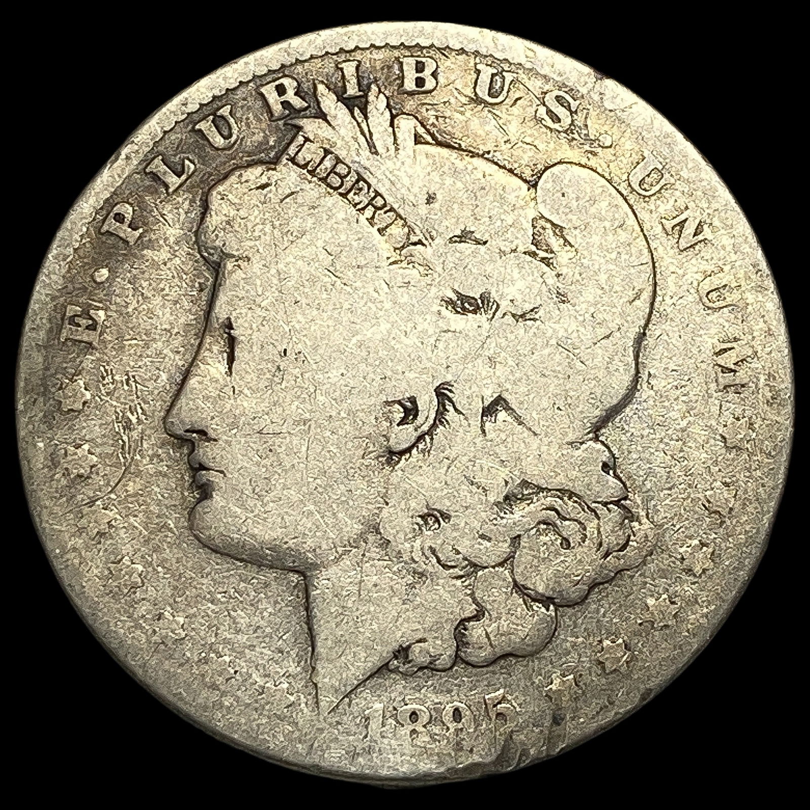 1895-O Silver Morgan Dollar NICELY CIRCULATED: 1895-O Silver Morgan Dollar NICELY CIRCULATED