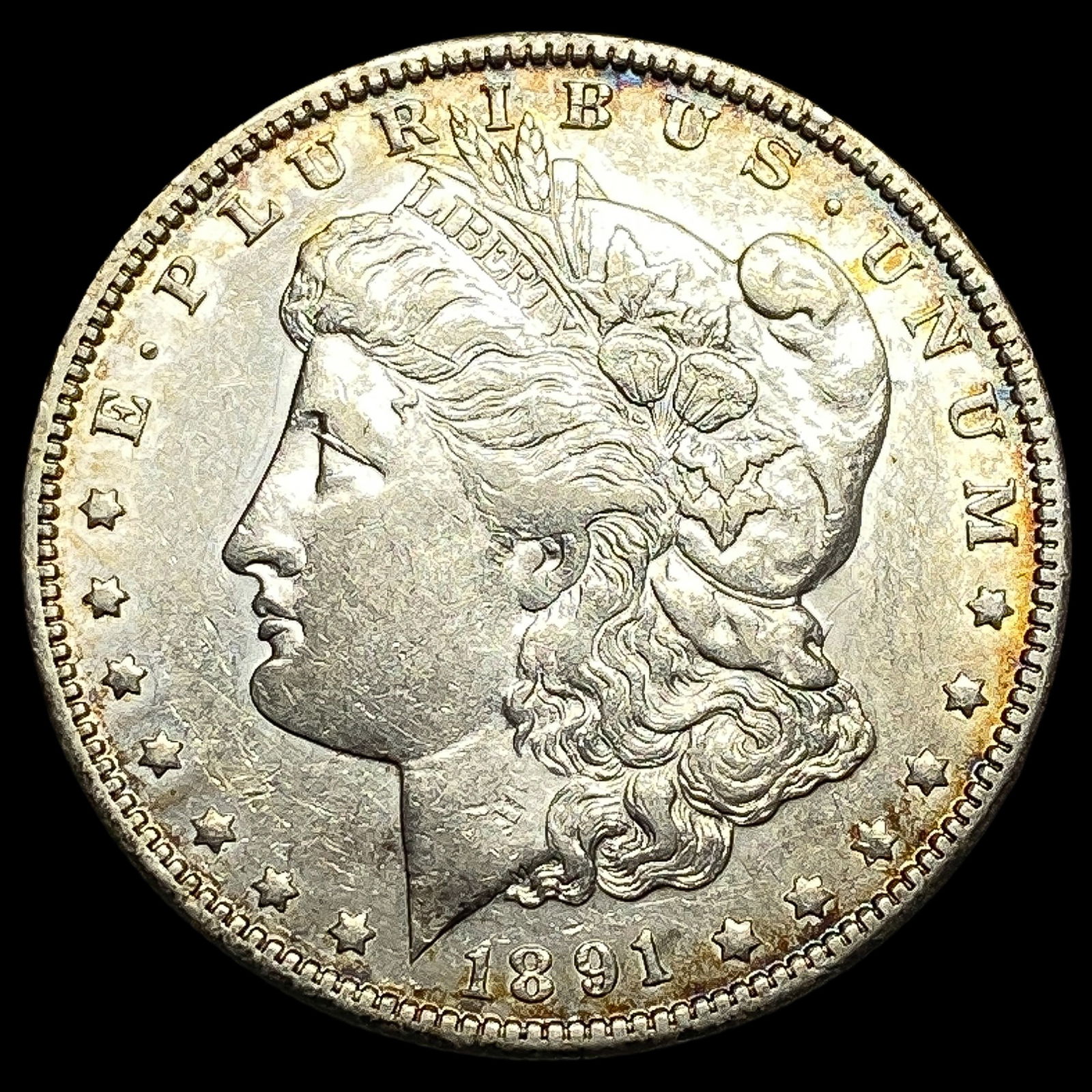 1891-O Silver Morgan Dollar CLOSELY UNCIRCULATED (1 of 2)