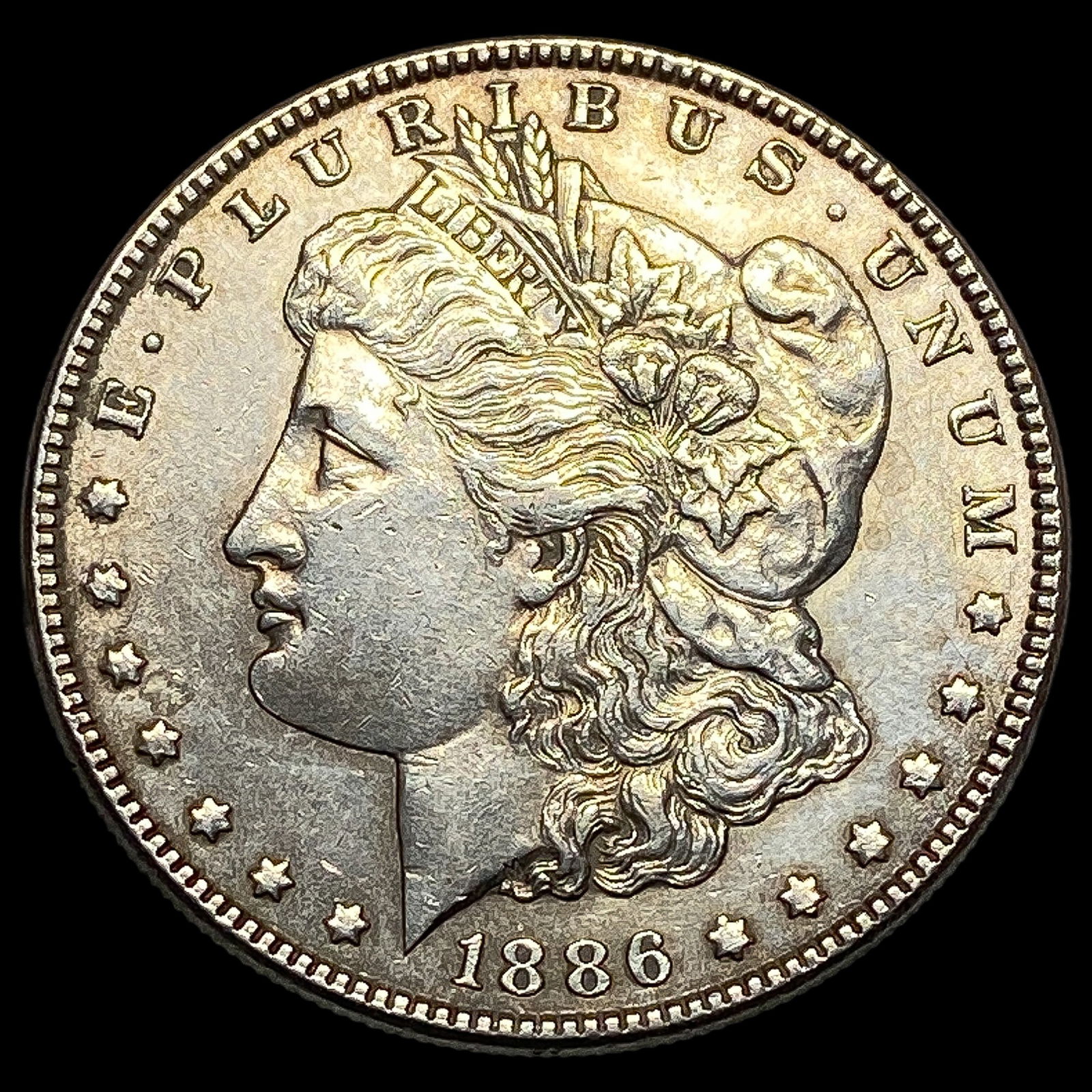 1886 Morgan Silver Dollar CLOSELY UNCIRCULATED (1 of 2)