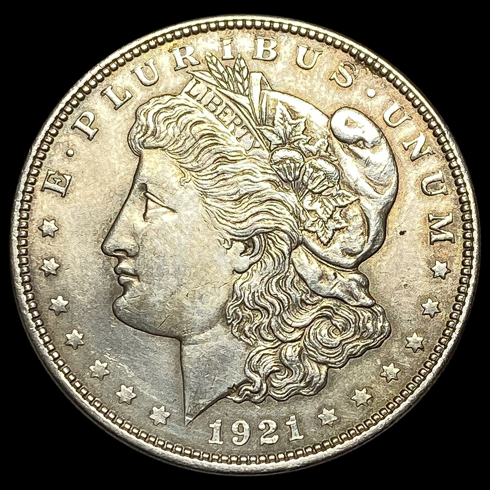 1921 Silver Morgan Dollar CLOSELY UNCIRCULATED (1 of 2)