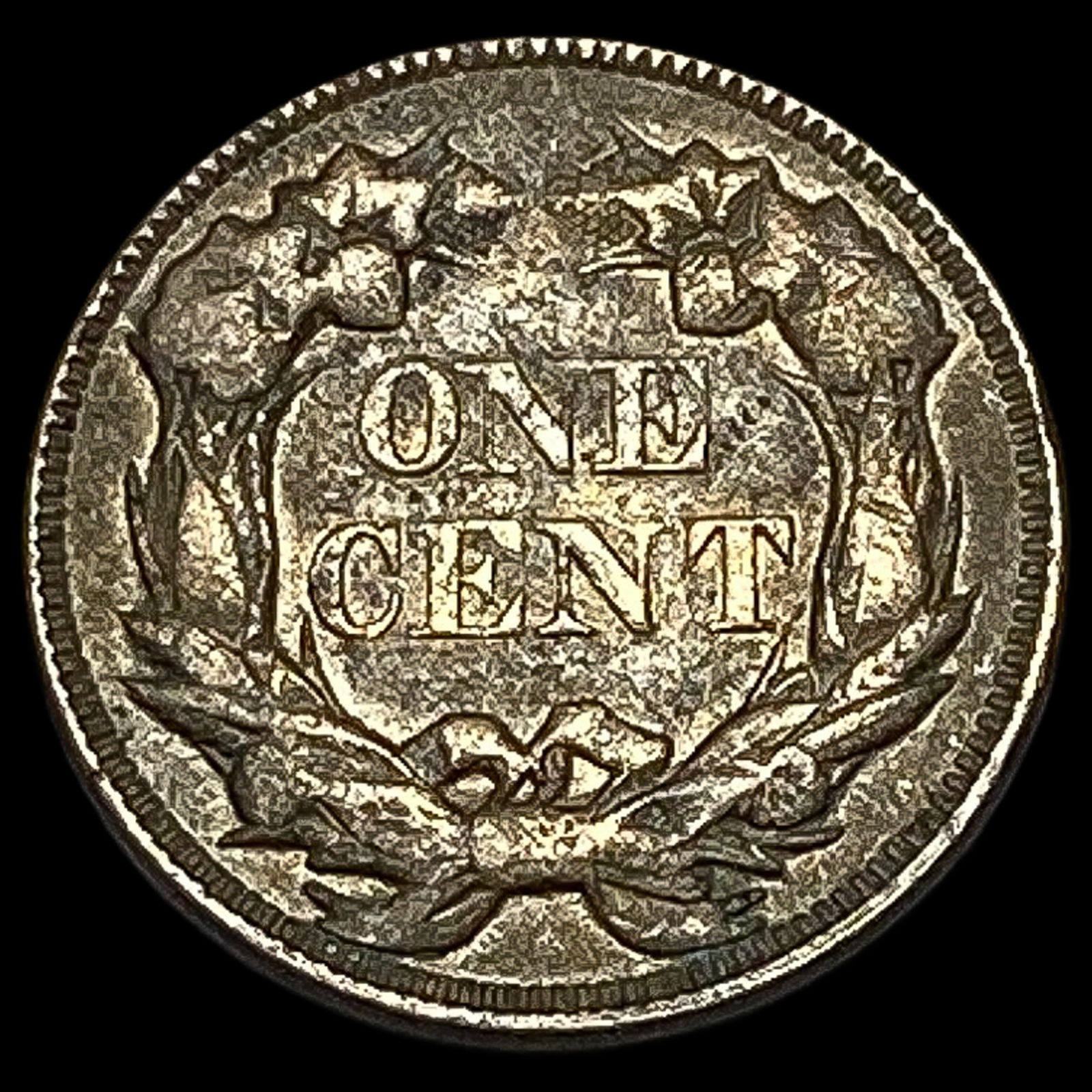 1857 Flying Eagle Cent CLOSELY UNCIRCULATED - 2