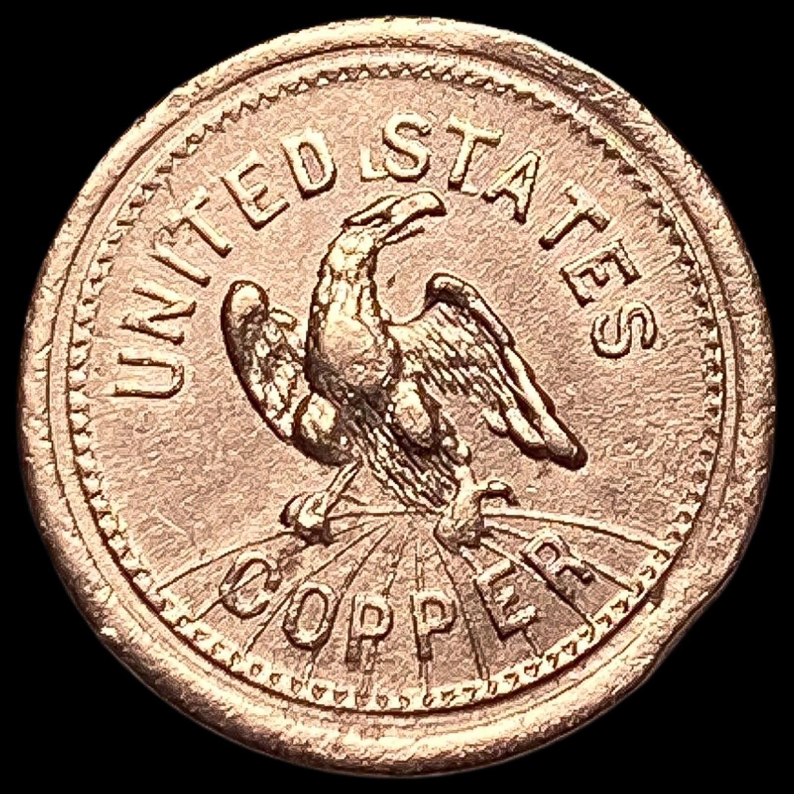 Civil War token HIGH GRADE (1 of 2)