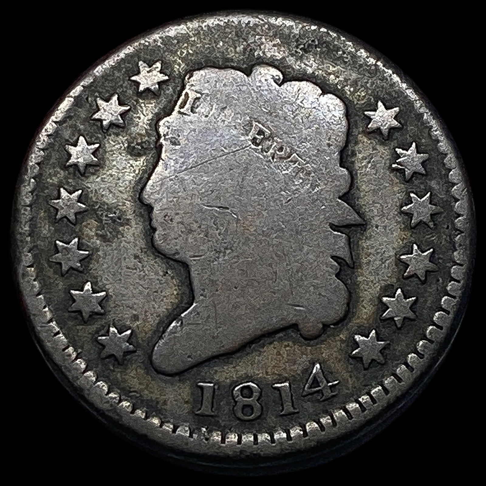 1814 Classic Head Large Cent NICELY CIRCULATED (1 of 2)