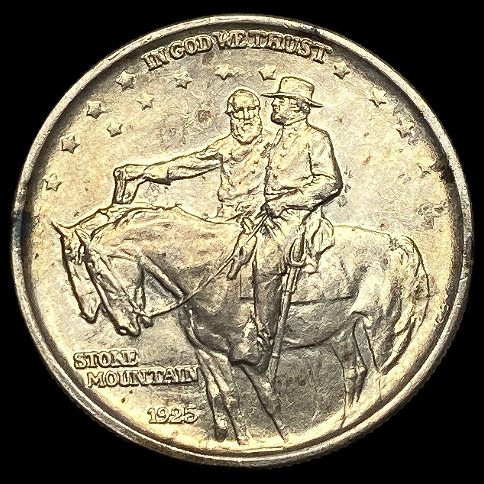 1925 Silver Stone Mountain Half Dollar UNCIRCULATED (1 of 2)