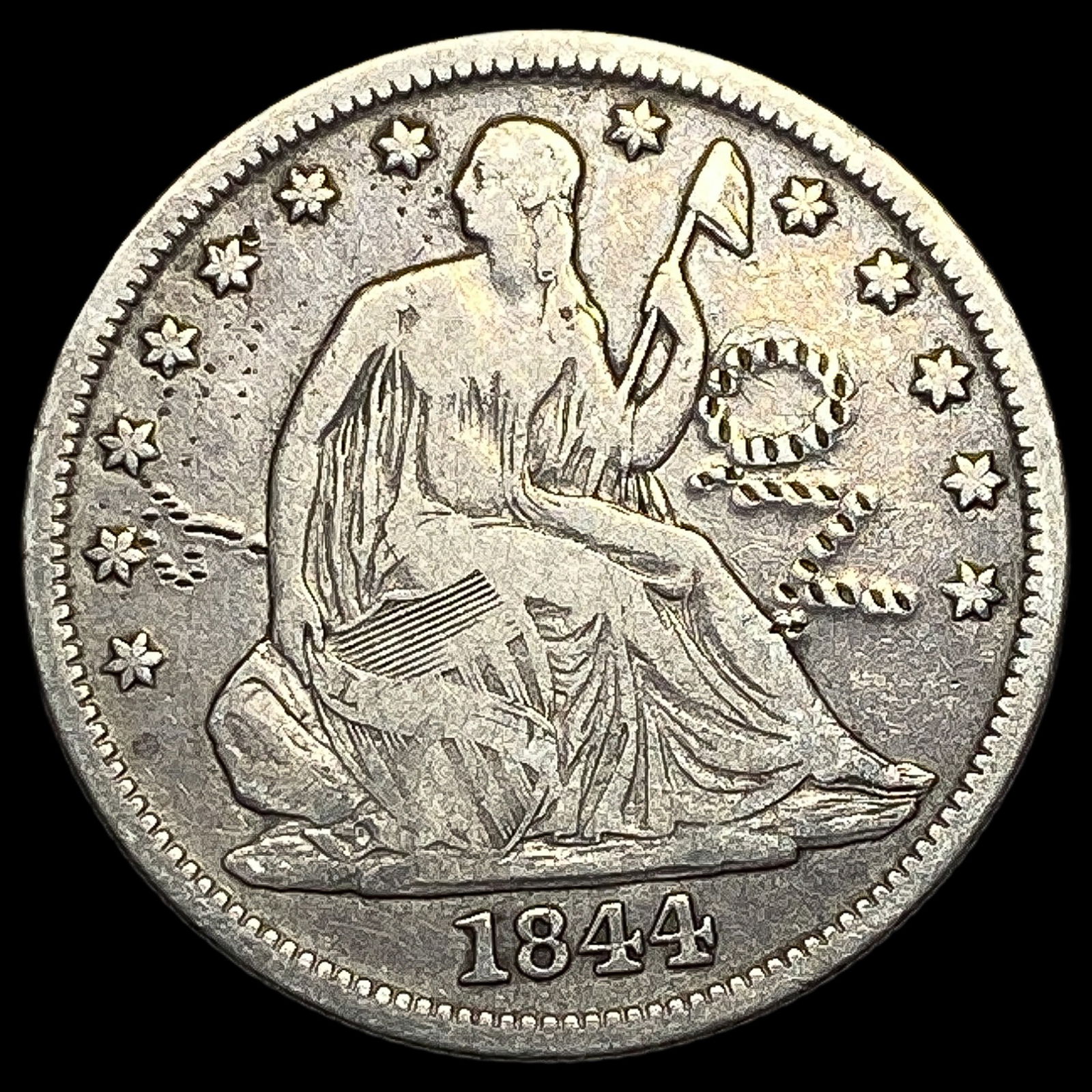 1844-O Silver Half Dollar HIGH GRADE (1 of 2)