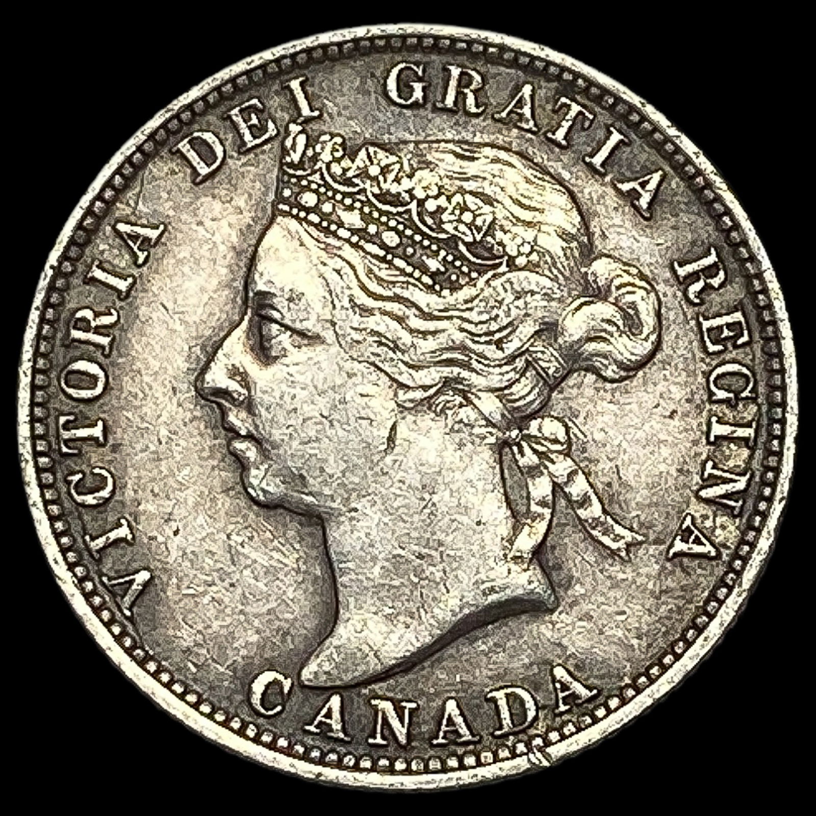 1891 Canada Silver 25 Cents NEARLY UNCIRCULATED (1 of 2)