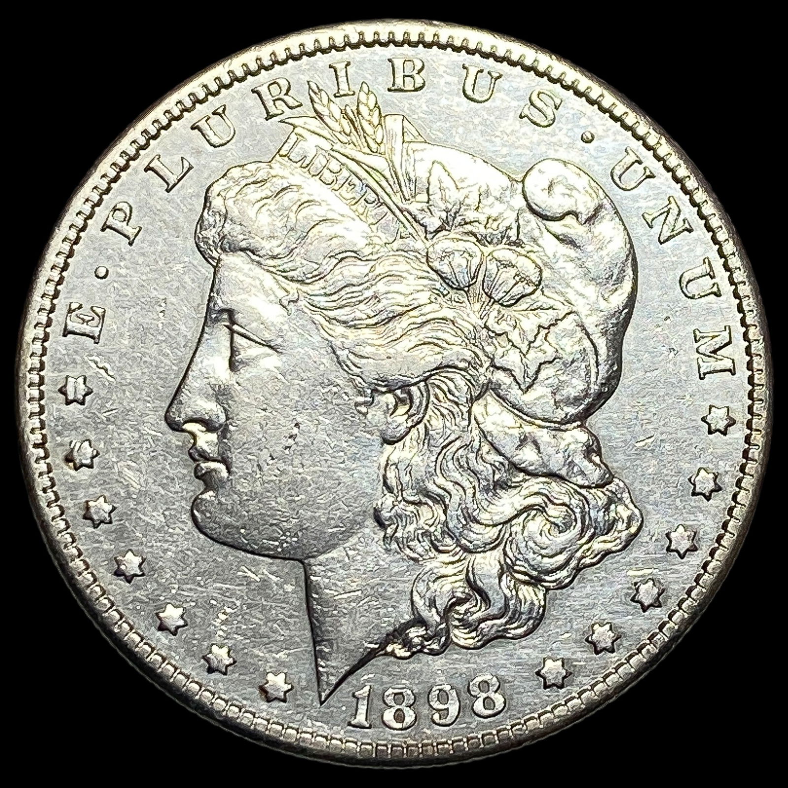 1898-S Silver Morgan Dollar CLOSELY UNCIRCULATED (1 of 2)