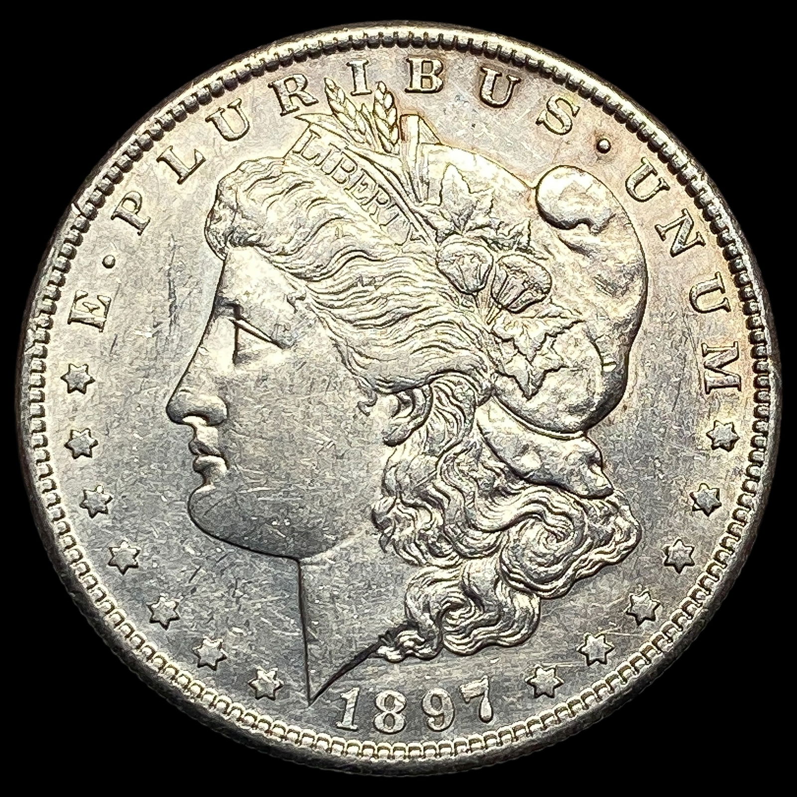 1897-S Silver Morgan Dollar CHOICE AU (1 of 2)