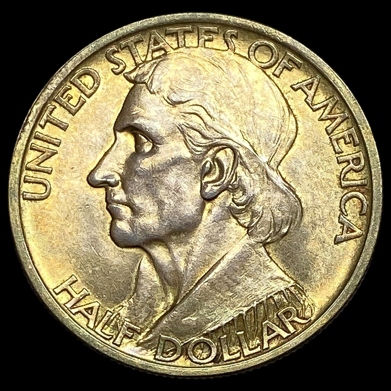 1937 Daniel Boone Bicentennial Half Dollar UNCIRCULATED (1 of 2)