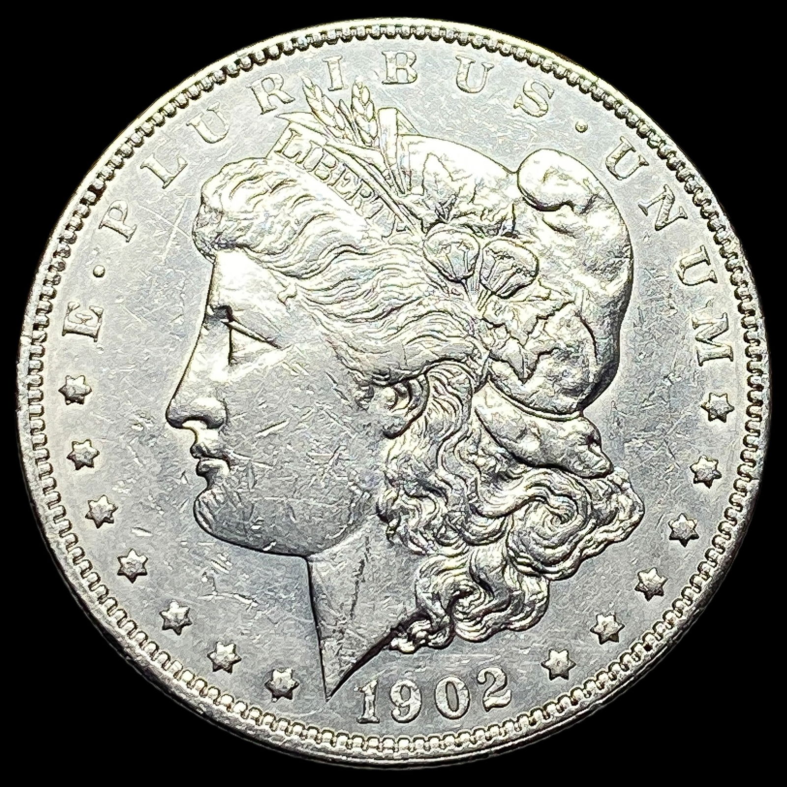 1902-S Silver Morgan Dollar CHOICE AU (1 of 2)