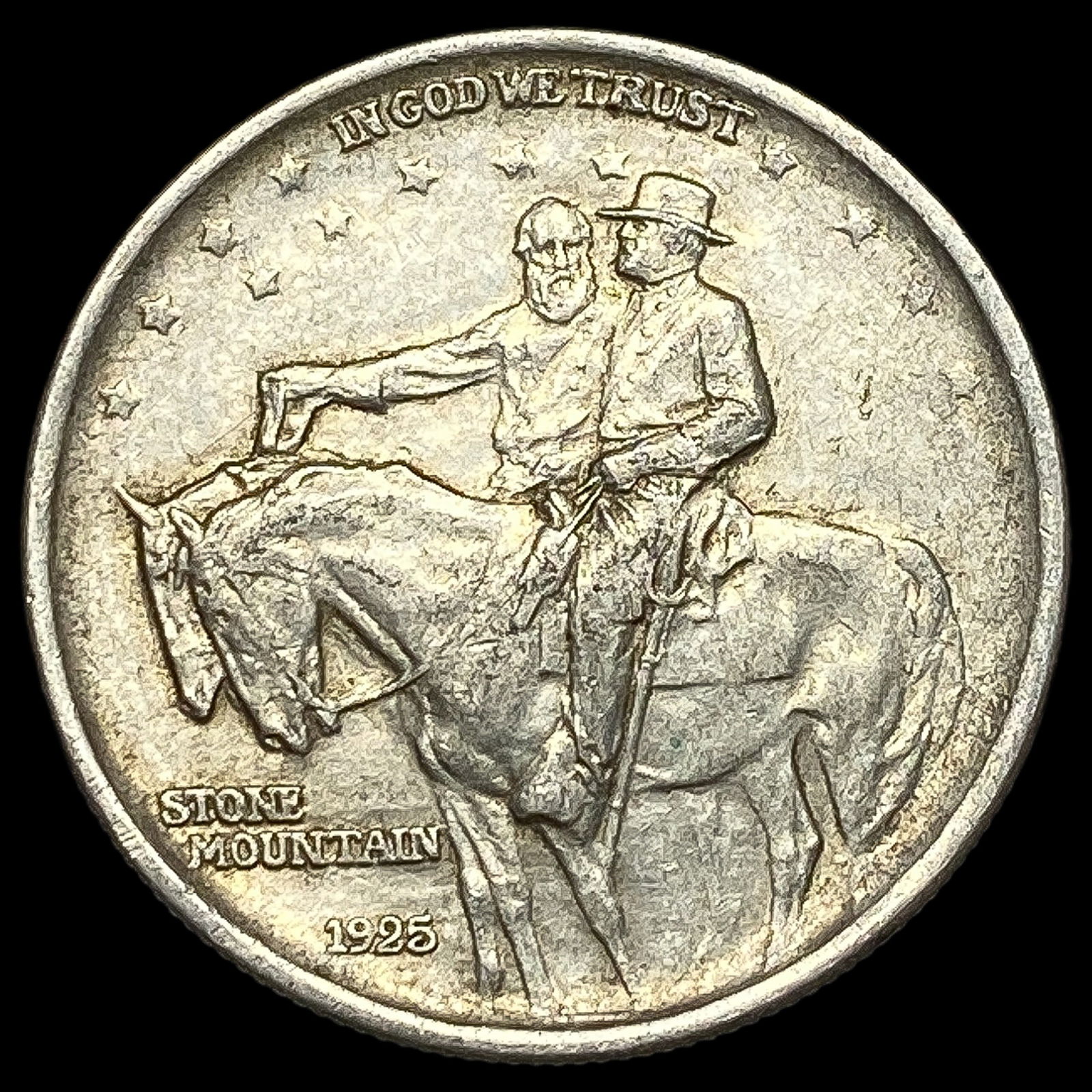 1925 Silver Half Dollar Stone Mountain CLOSELY UNCIRCULATED (1 of 2)