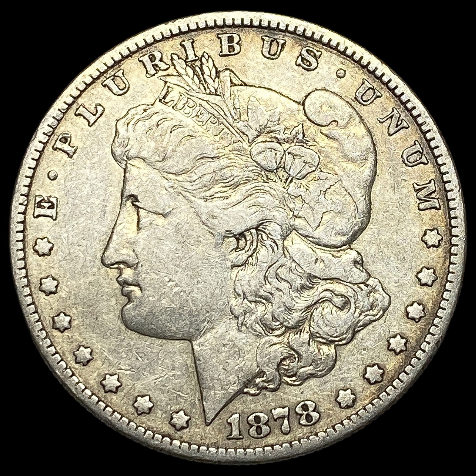 1878 7/8TF Strong Silver Morgan Dollar ABOUT UNCIRCULATED (1 of 2)
