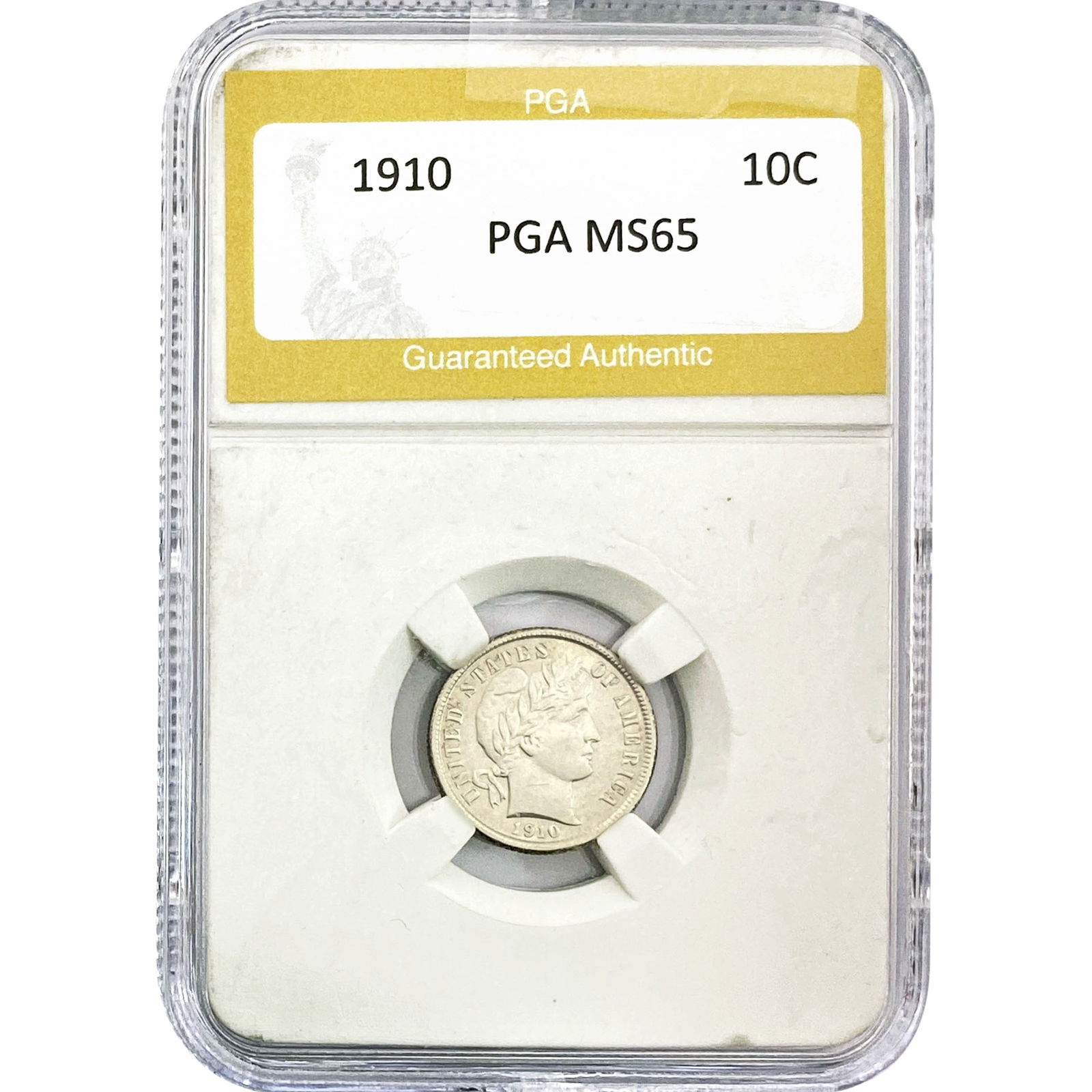 1910 Barber Dime PGA MS65 (1 of 2)