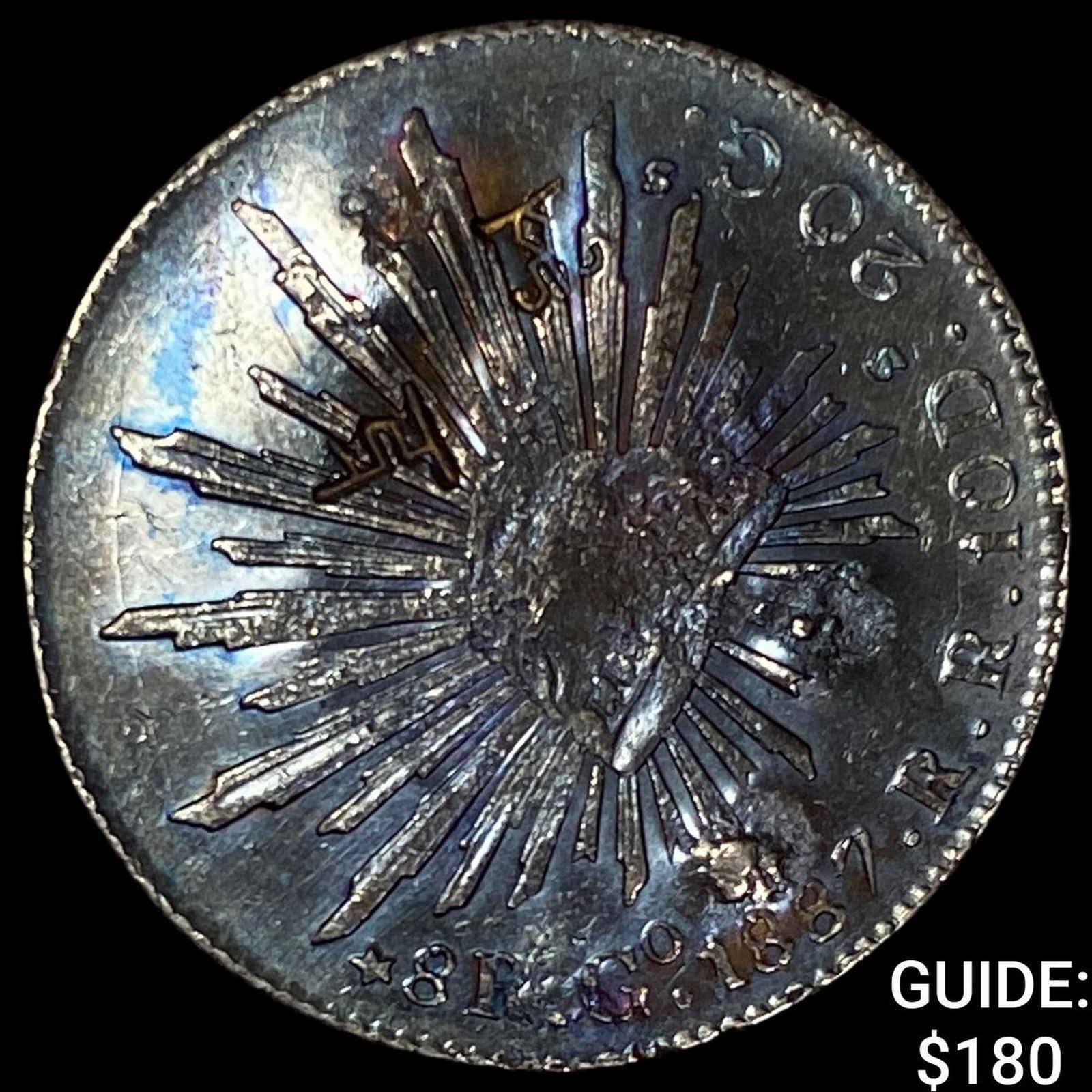 1887 Mexico Silver 1 Peso NEARLY UNCIRCULATED (1 of 2)