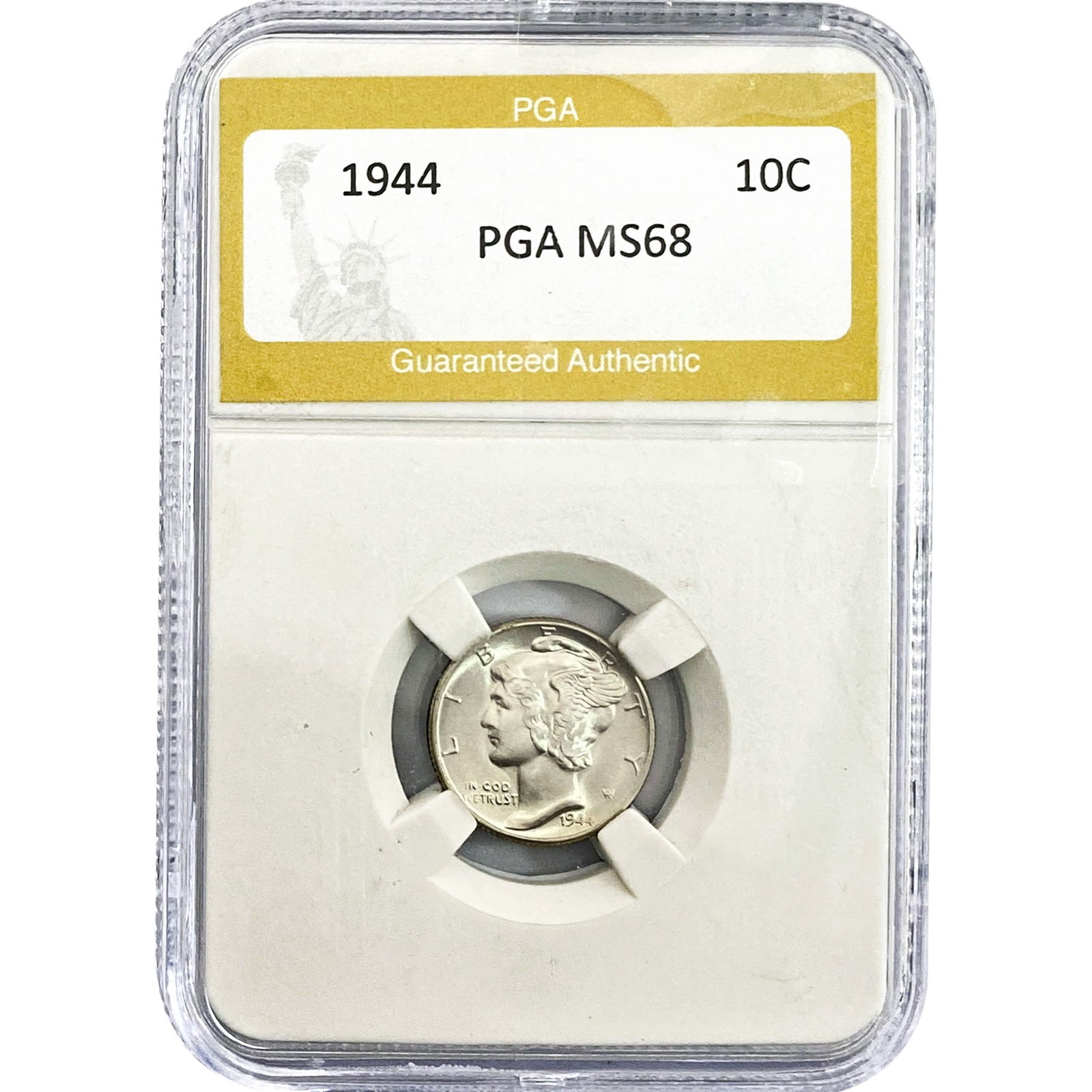 1944 Mercury Silver Dime PGA MS68 (1 of 2)