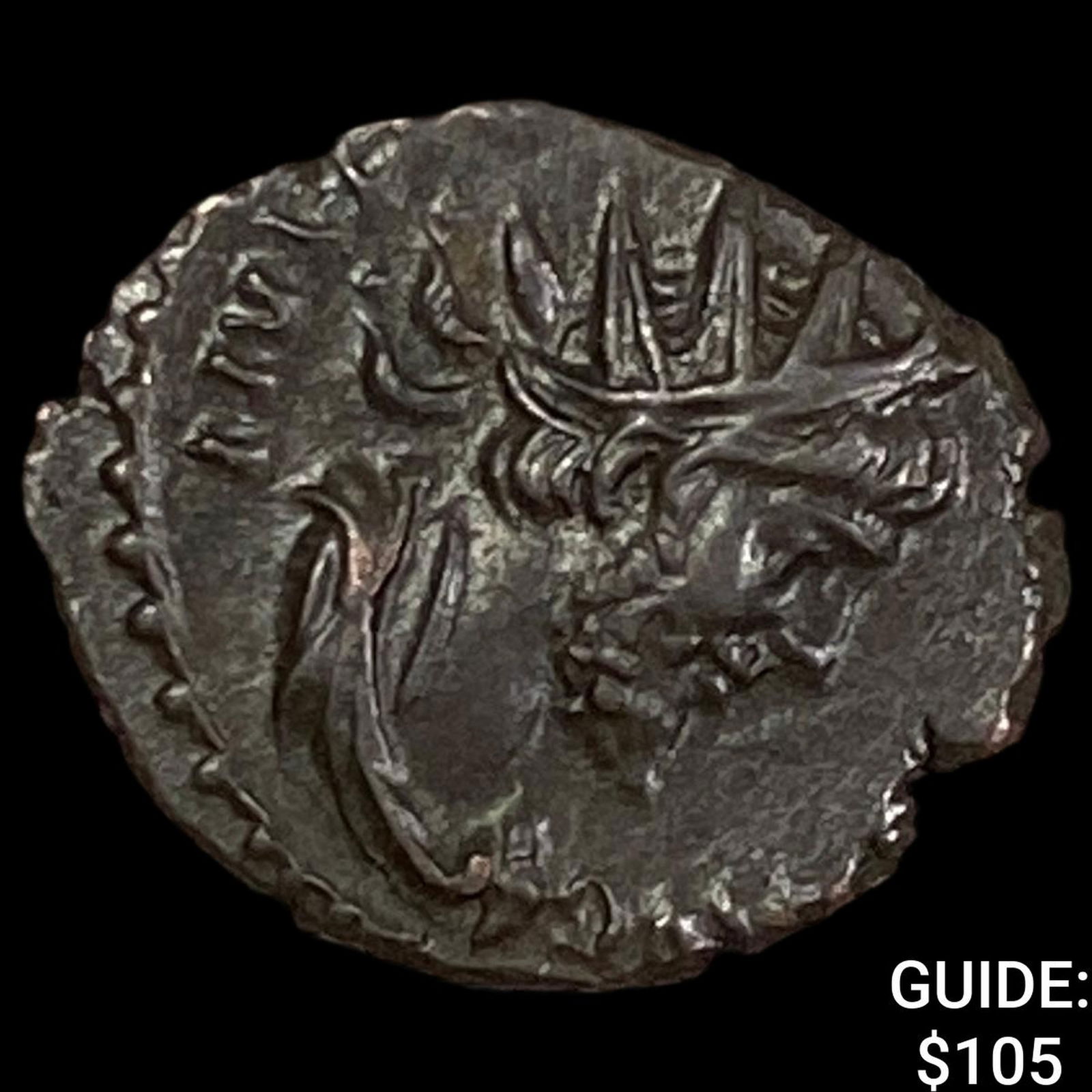 Gallic Empire Victorinus 269-271 Bi Antoninianus CHOICE AU: Gallic Empire Victorinus 269-271 Bi Antoninianus CHOICE AU