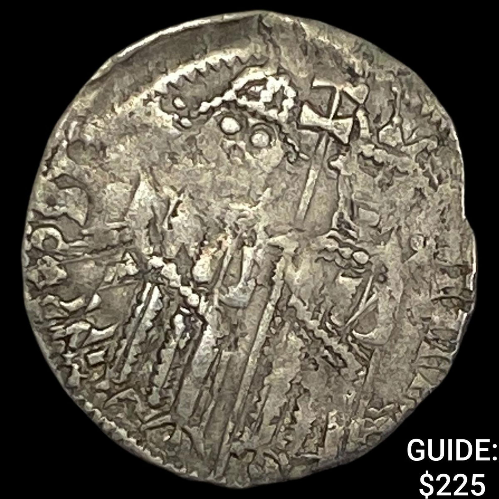 Medieval Serbia 1346-1355 Stefan VIII Silver Grosh NEARLY UNCIRCULATED (1 of 2)