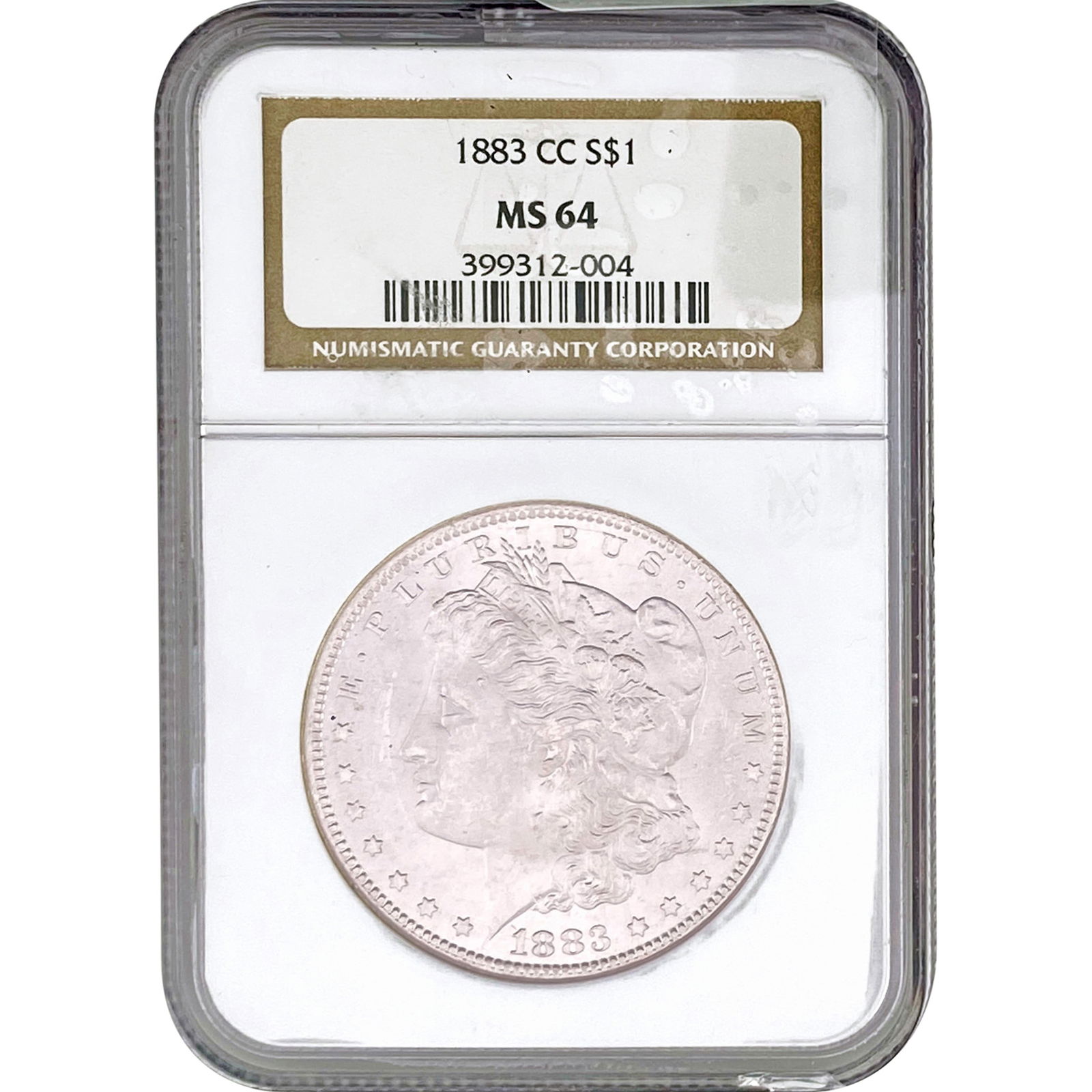 1883-CC Morgan Silver Dollar NGC MS64 (1 of 2)