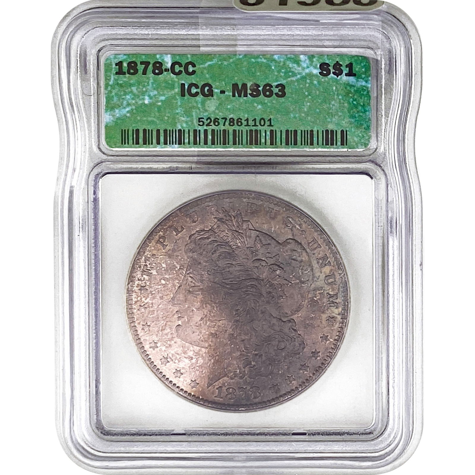 1878-CC Morgan Silver Dollar ICG MS63 (1 of 2)