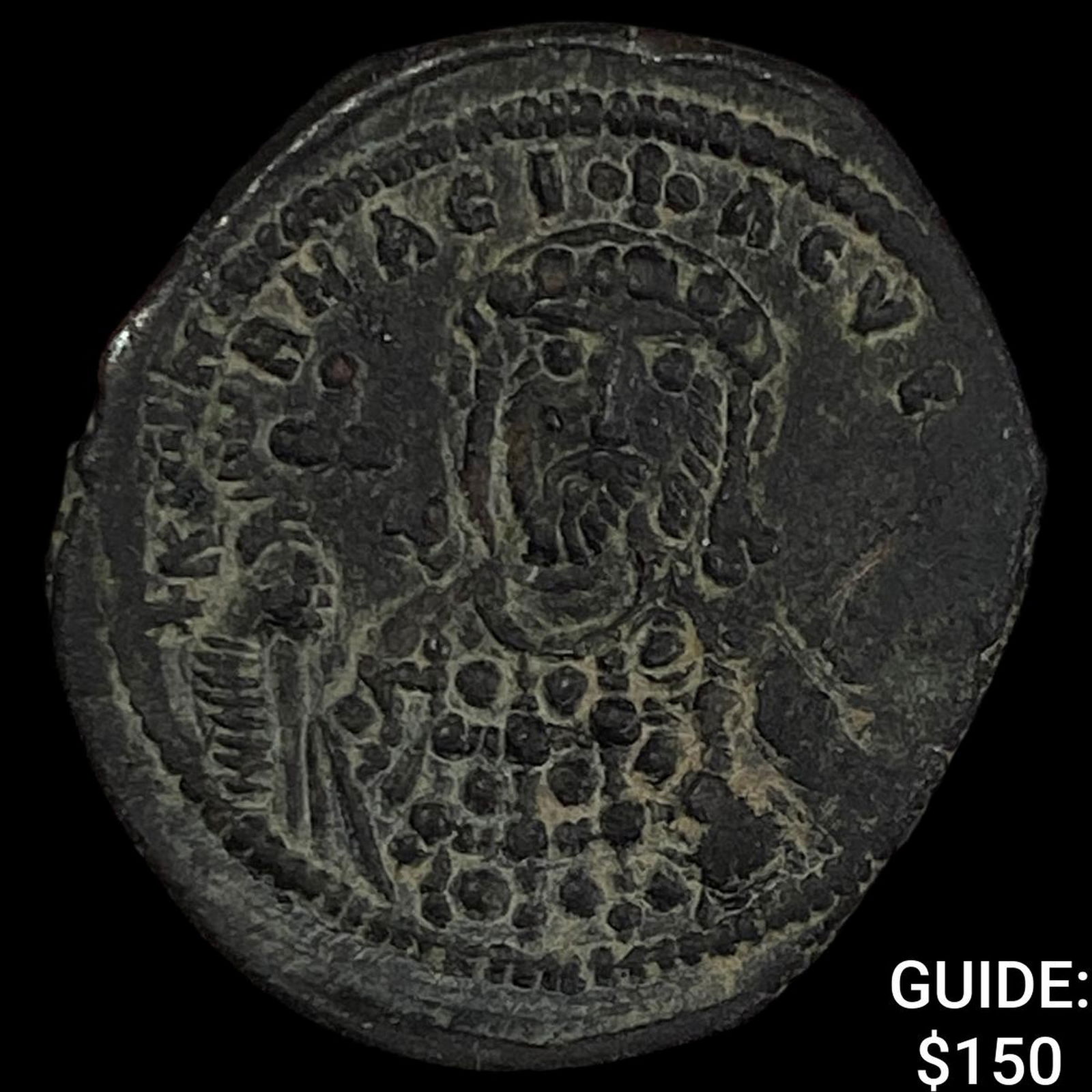 Byzantine Empire Constantine X 1059-1067 Bronze Follis NEARLY UNCIRCULATED (1 of 2)