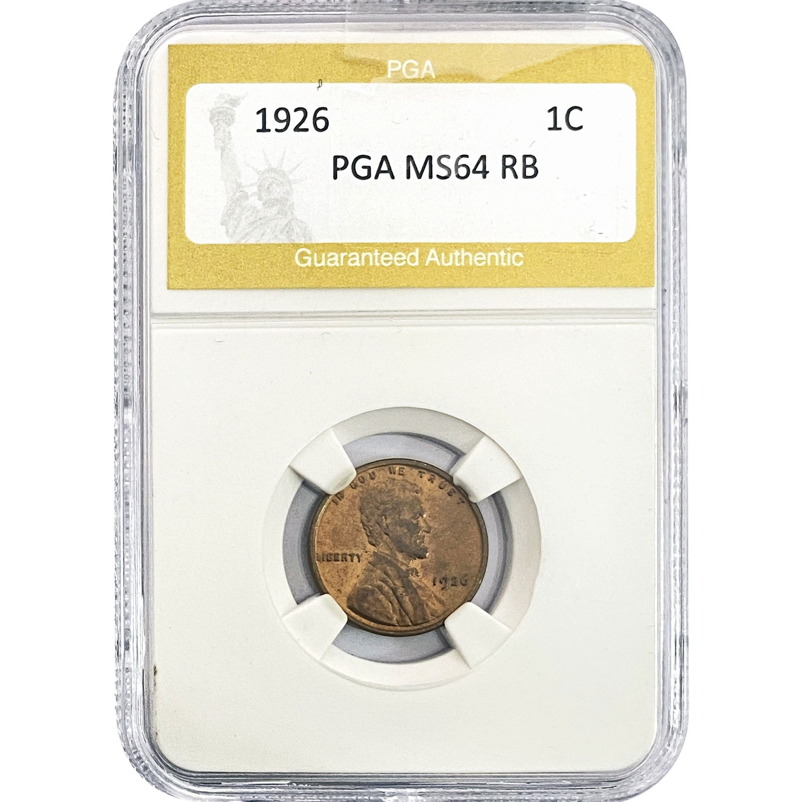 1926 Wheat Cent PGA MS64 RB (1 of 2)