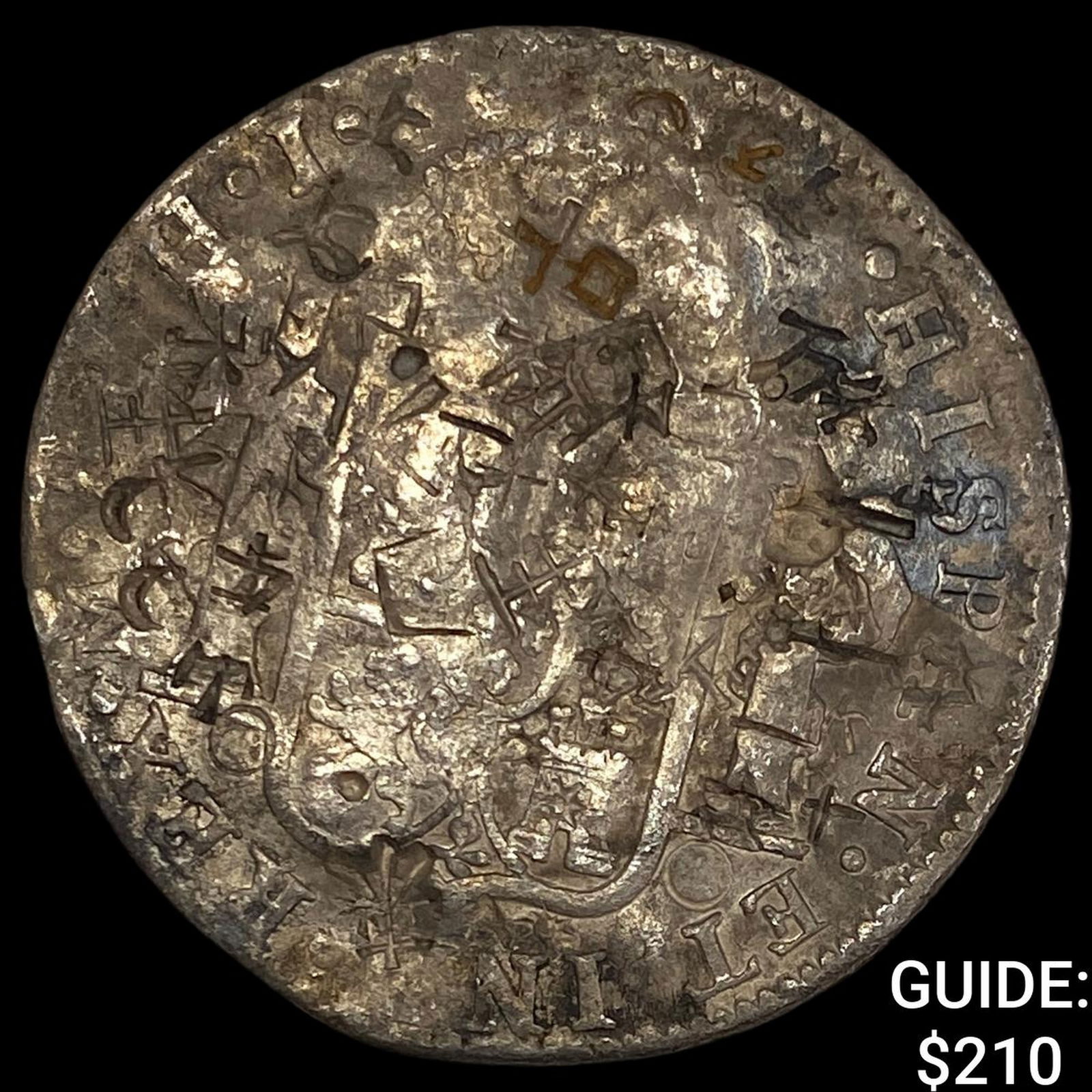 1801 Colonial Spain Silver 8 Reales NEARLY UNCIRCULATED (1 of 2)