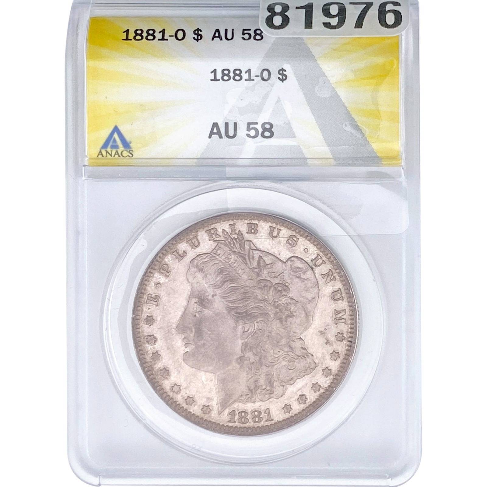 1881-O Morgan Silver Dollar ANACS AU58 (1 of 2)