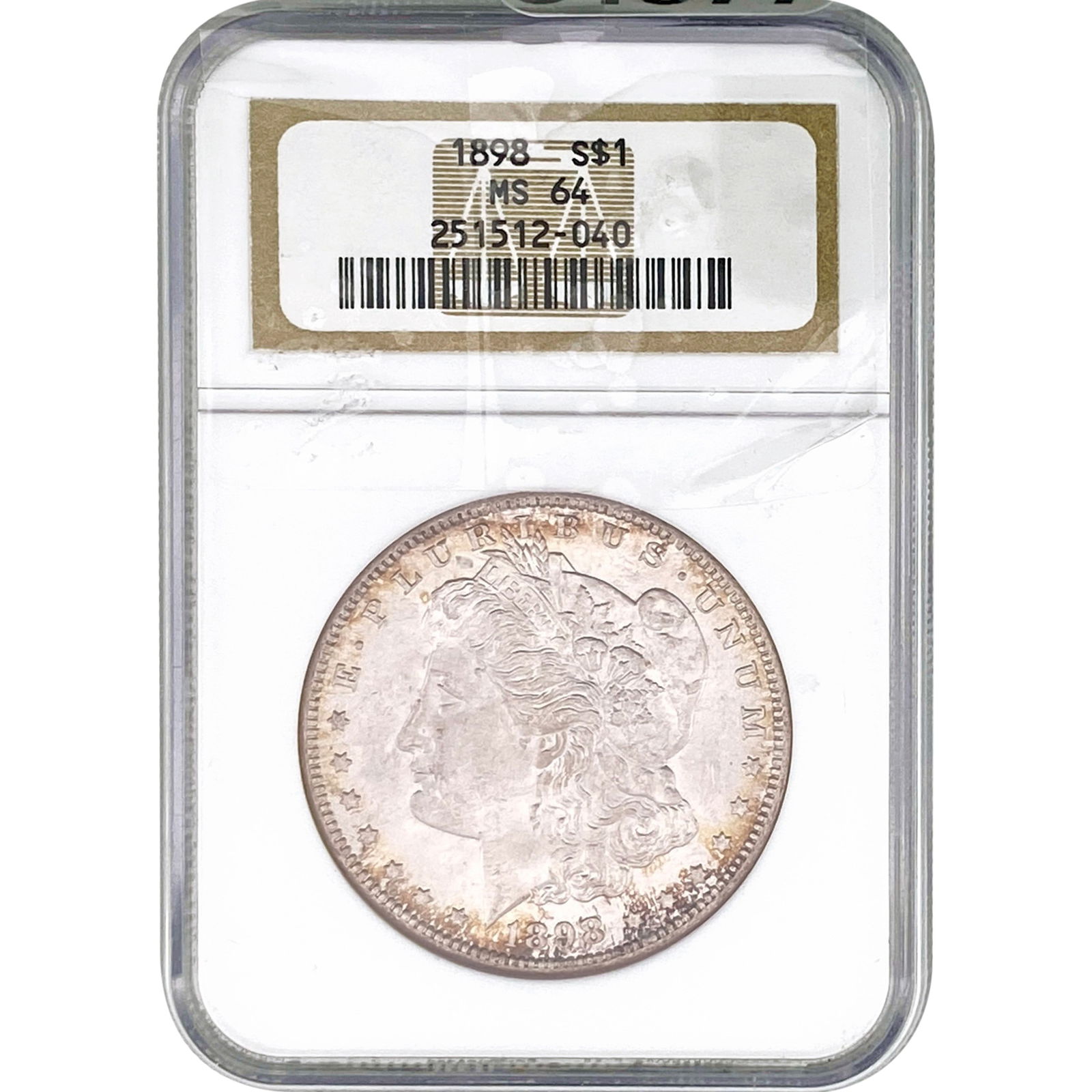 1898 Morgan Silver Dollar NGC MS64 (1 of 2)