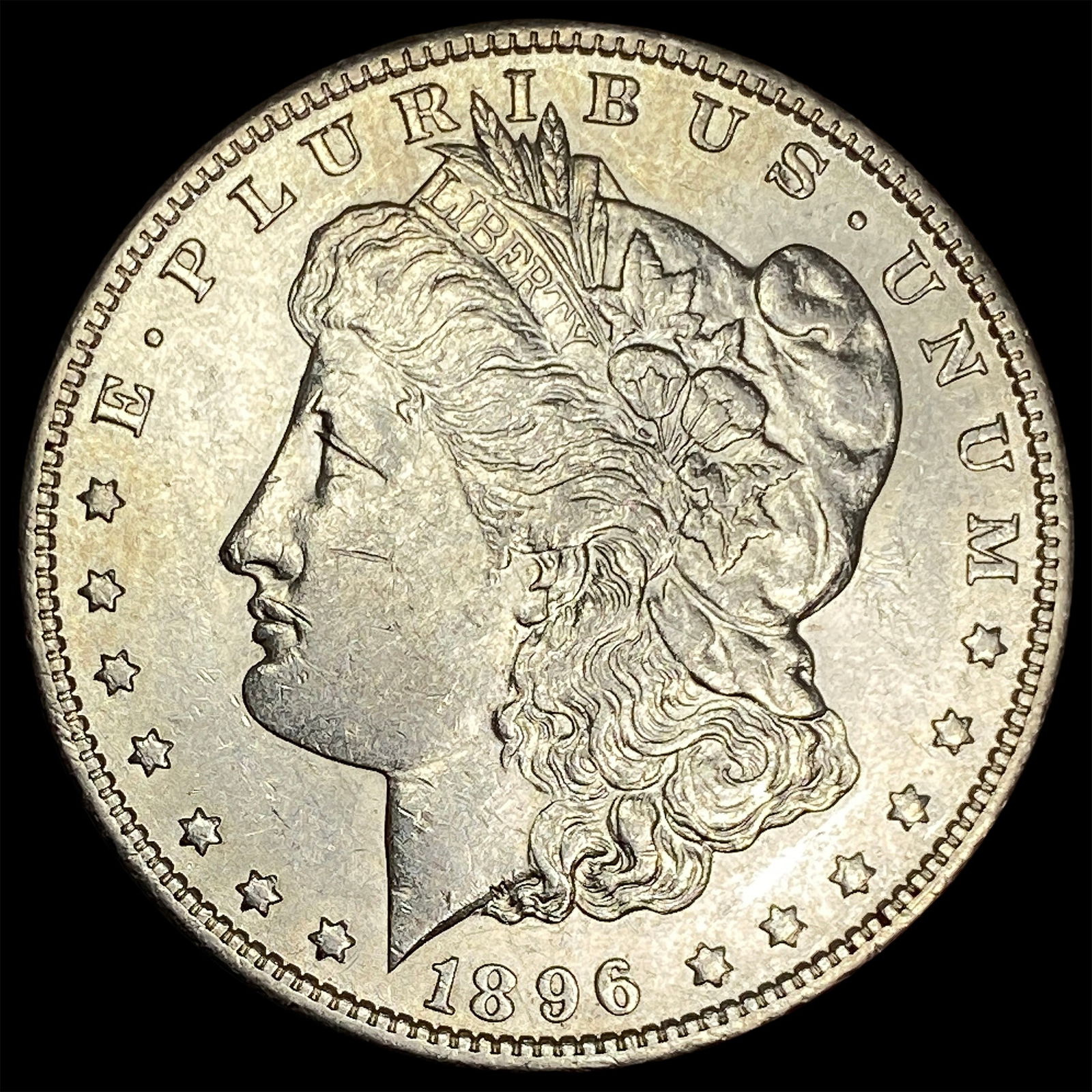 1896-O Silver Morgan Dollar CHOICE AU: 1896-O Silver Morgan Dollar CHOICE AU
