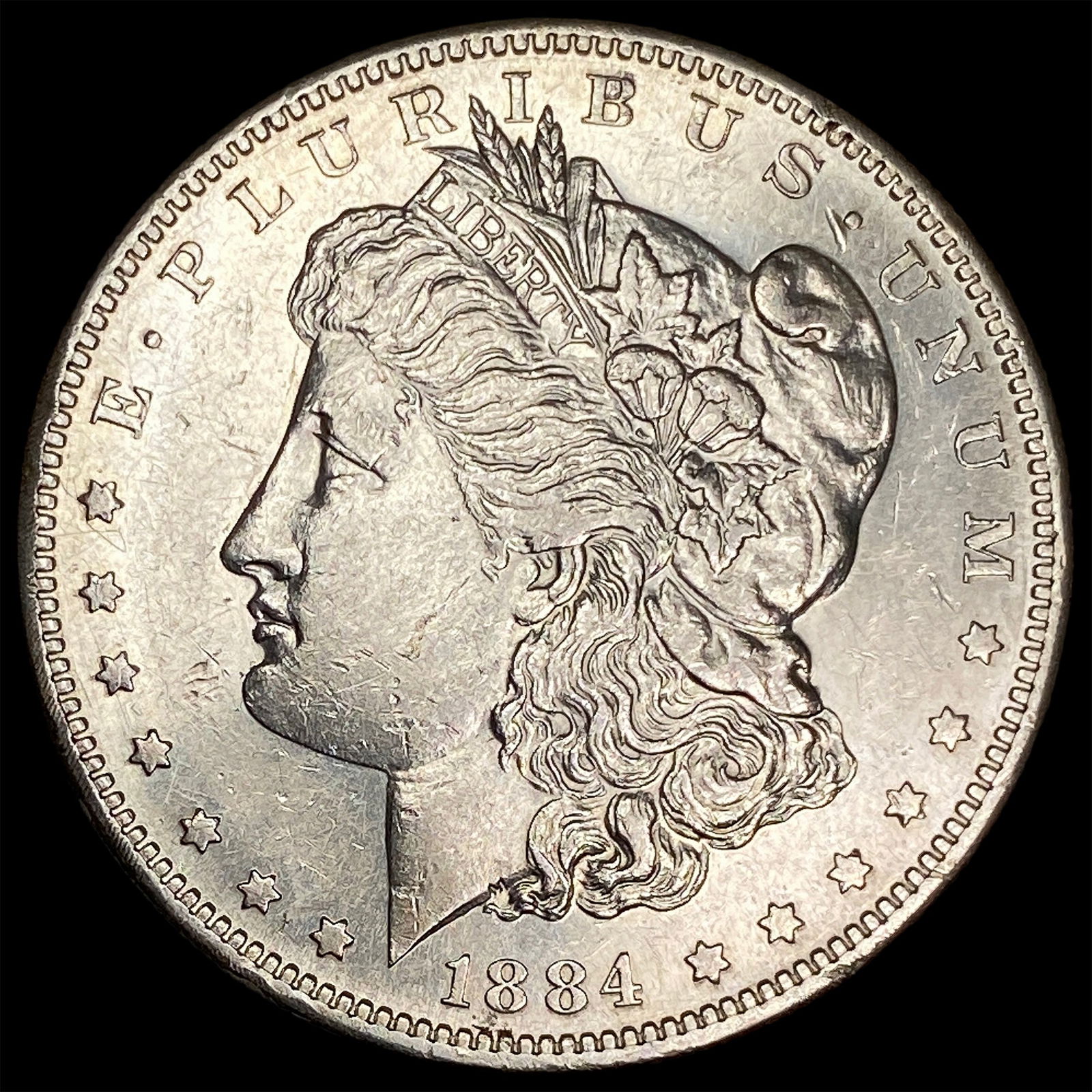 1884-S Silver Morgan Dollar CHOICE AU (1 of 2)