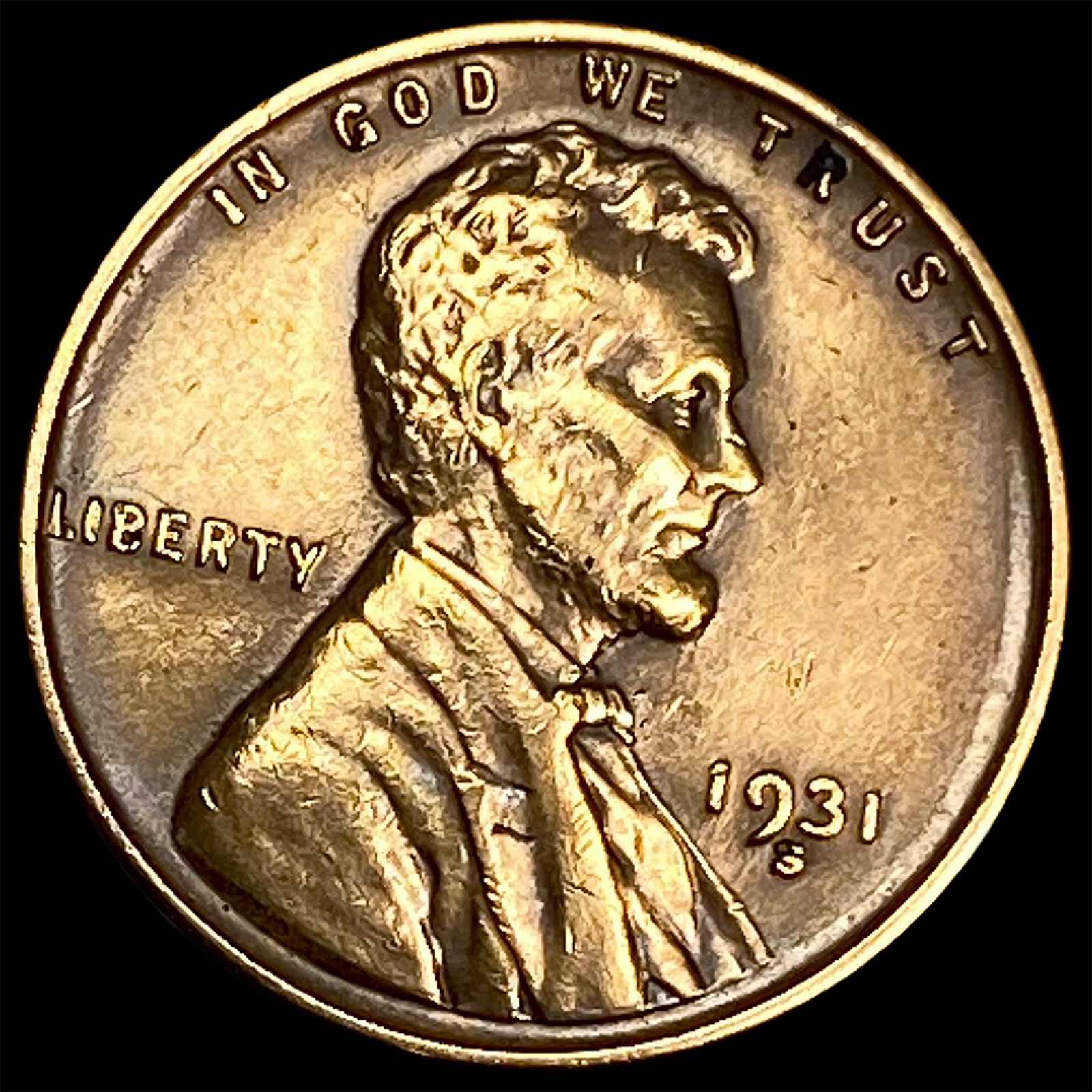 1931-S Lincoln Wheat Cent CLOSELY UNCIRCULATED (1 of 2)