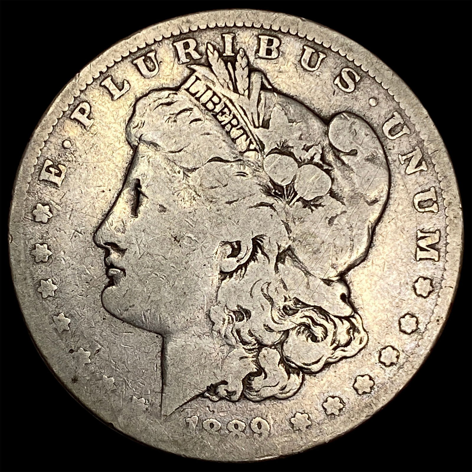 1889-CC Silver Morgan Dollar NICELY CIRCULATED (1 of 2)