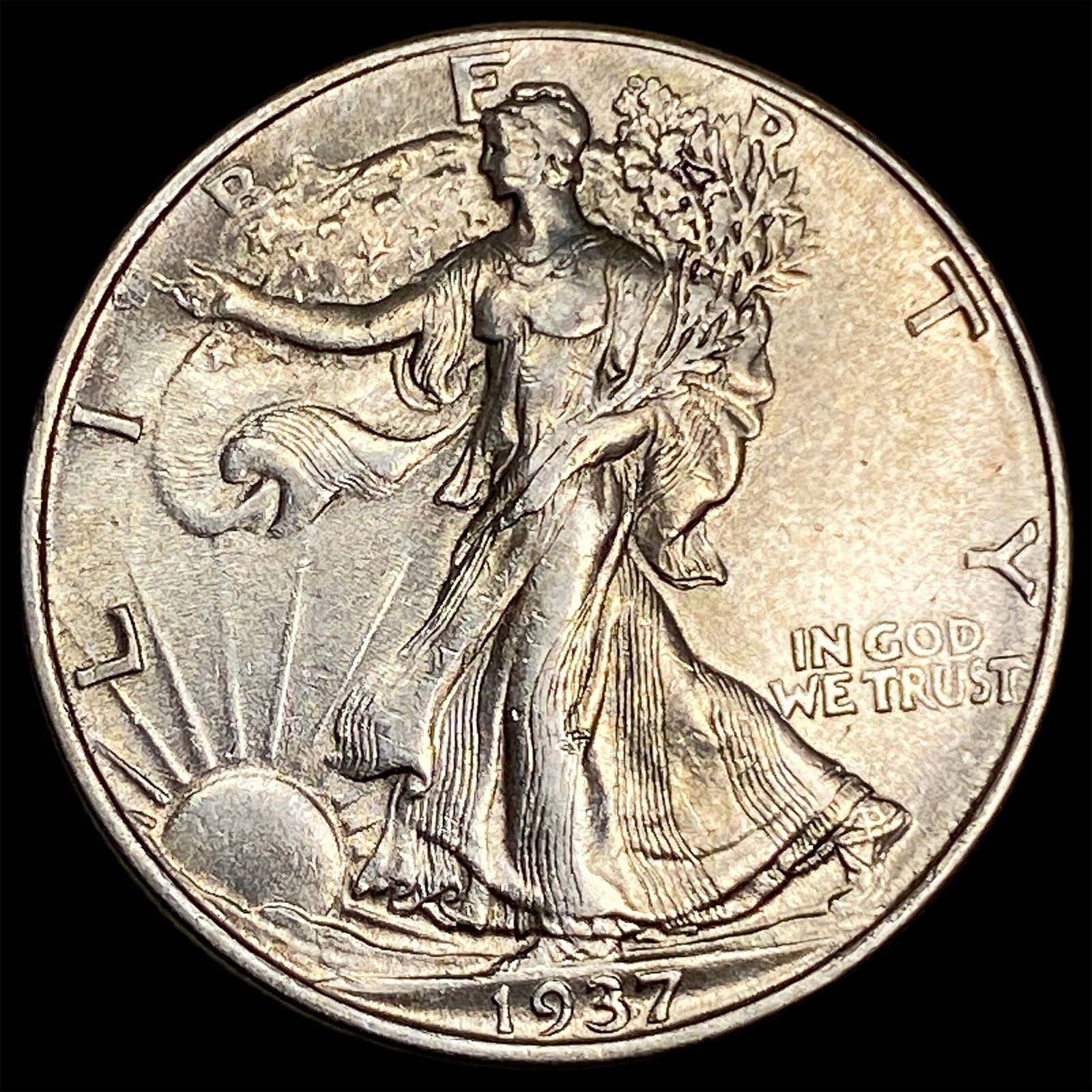 1937 Walking Liberty Half Dollar UNCIRCULATED (1 of 2)