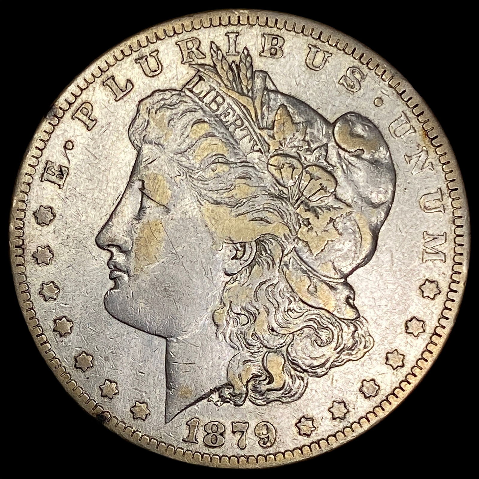 1879-S Silver Morgan Dollar NICELY CIRCULATED (1 of 2)
