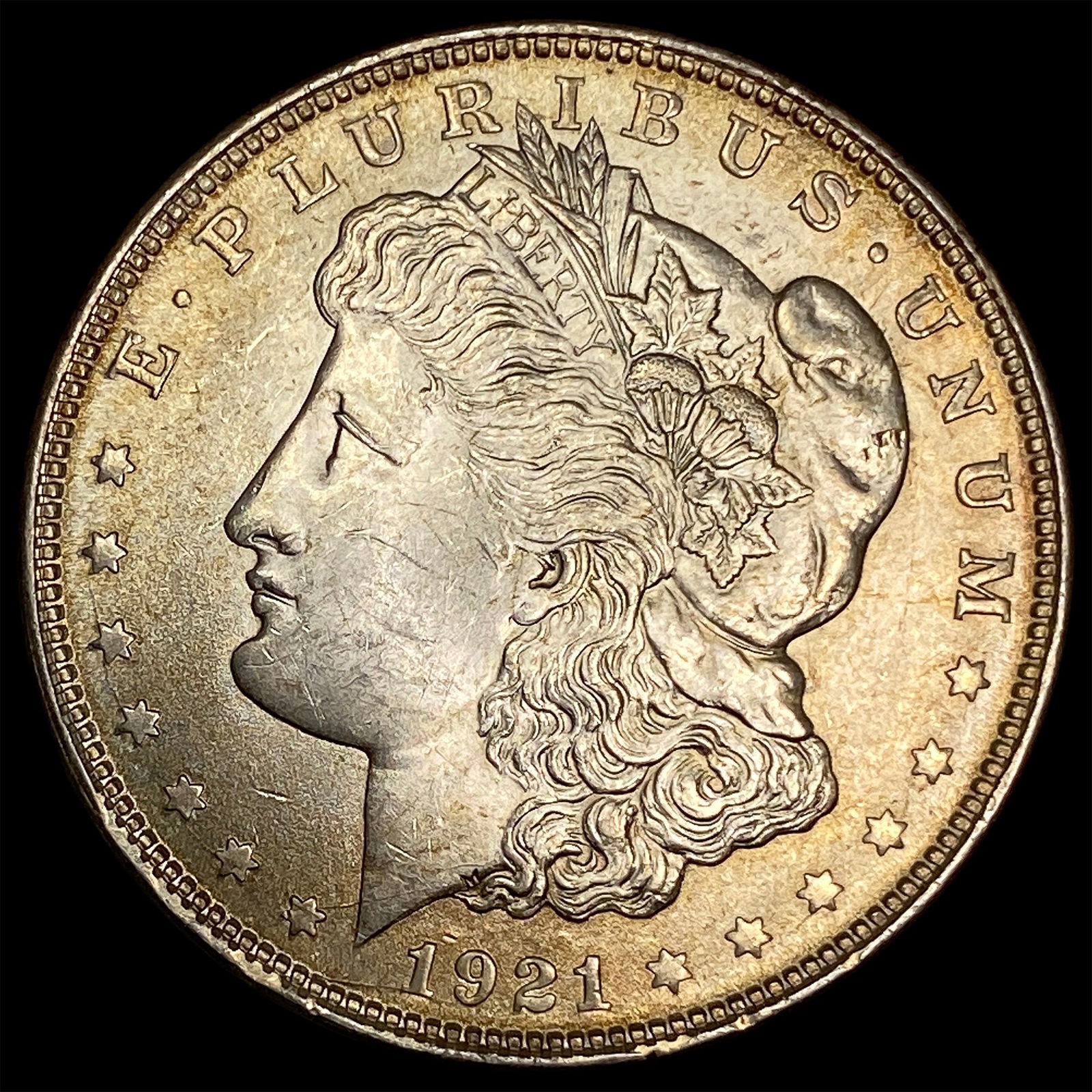 1921 Silver Morgan Dollar GEM BU (1 of 2)