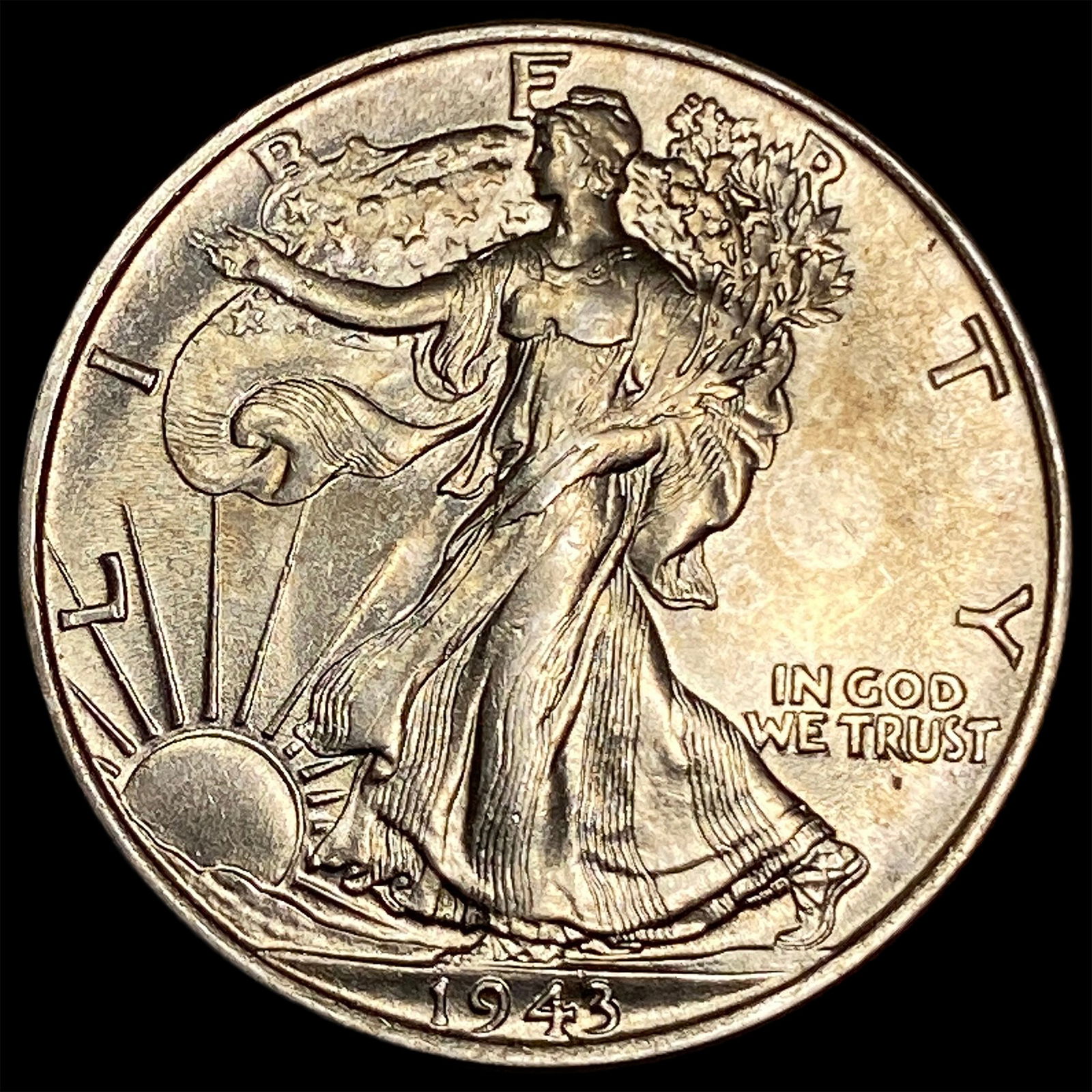 1943 Walking Liberty Half Dollar UNCIRCULATED (1 of 2)