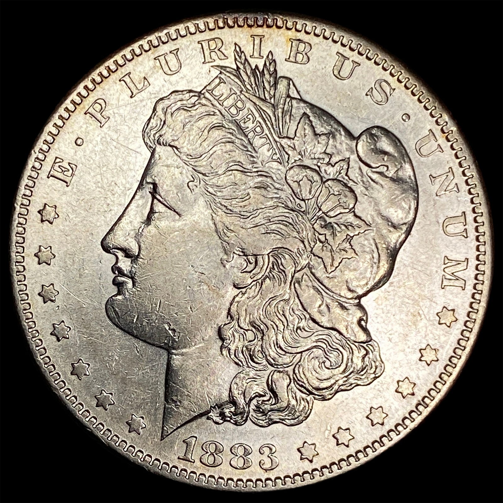 1883-S Silver Morgan Dollar CLOSELY UNCIRCULATED (1 of 2)