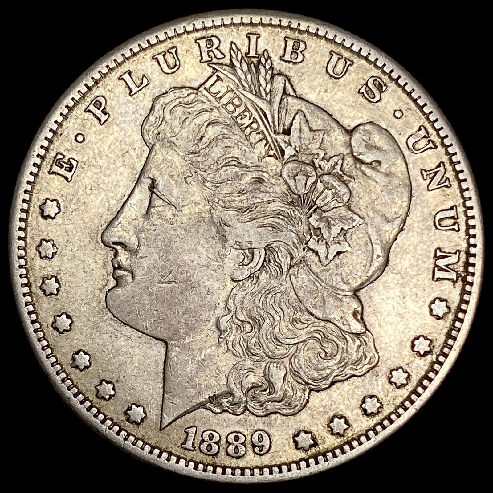 1889 Silver Morgan Dollar NEARLY UNCIRCULATED (1 of 2)