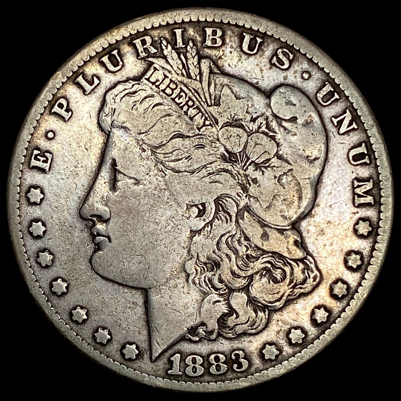 1883-CC Silver Morgan Dollar LIGHTLY CIRCULATED (1 of 2)