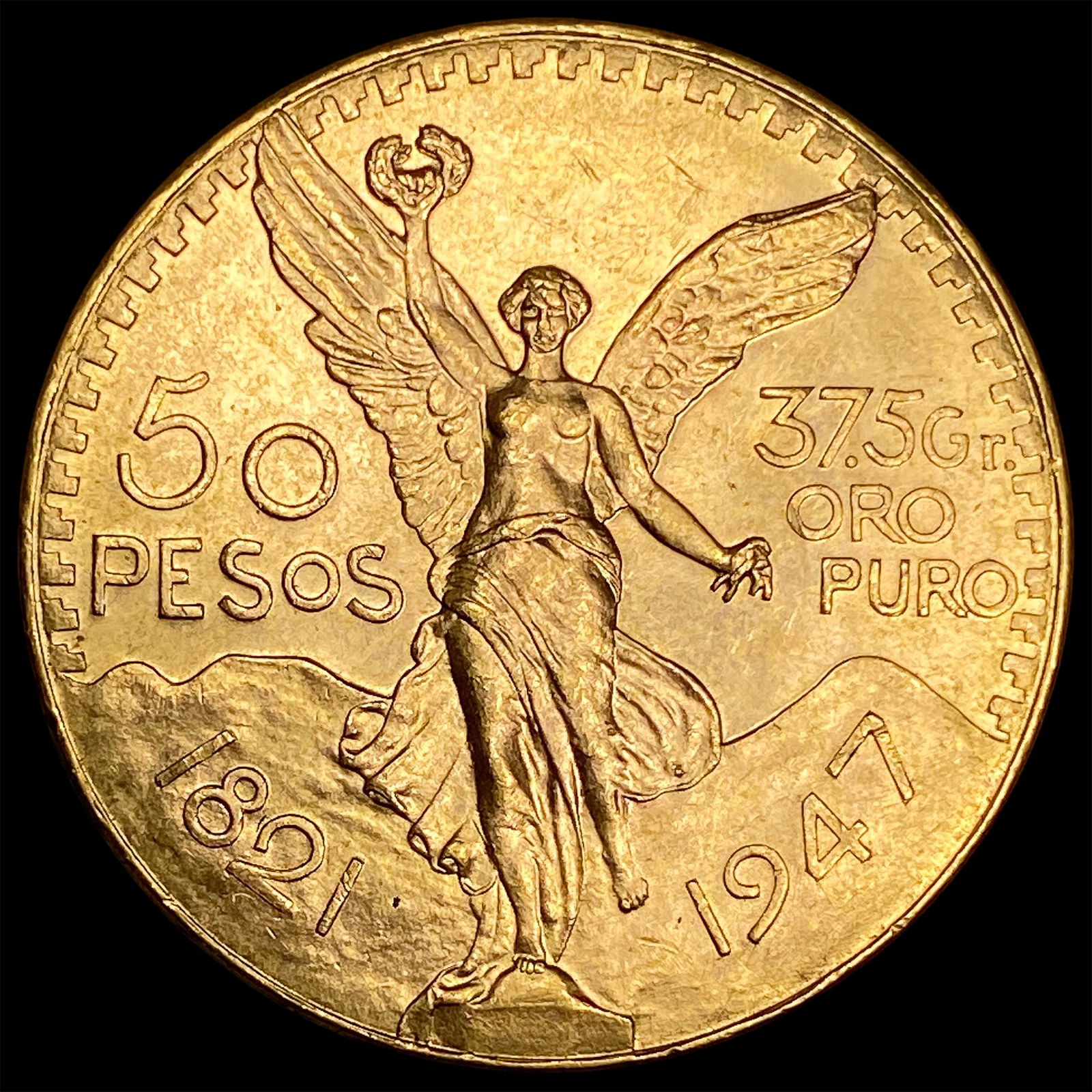 1947 Mexico Gold 50 Pesos UNCIRCULATED (1 of 2)