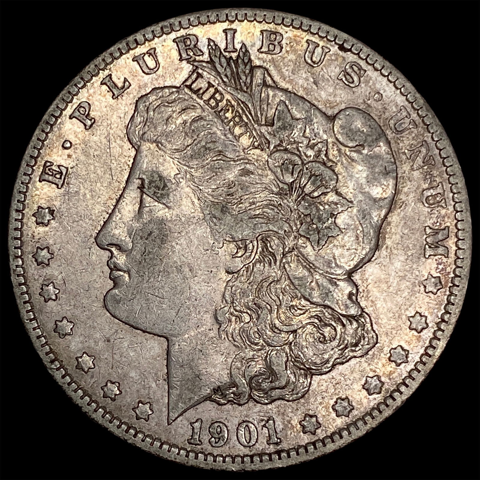 1901-O Silver Morgan Dollar NEARLY UNCIRCULATED (1 of 2)