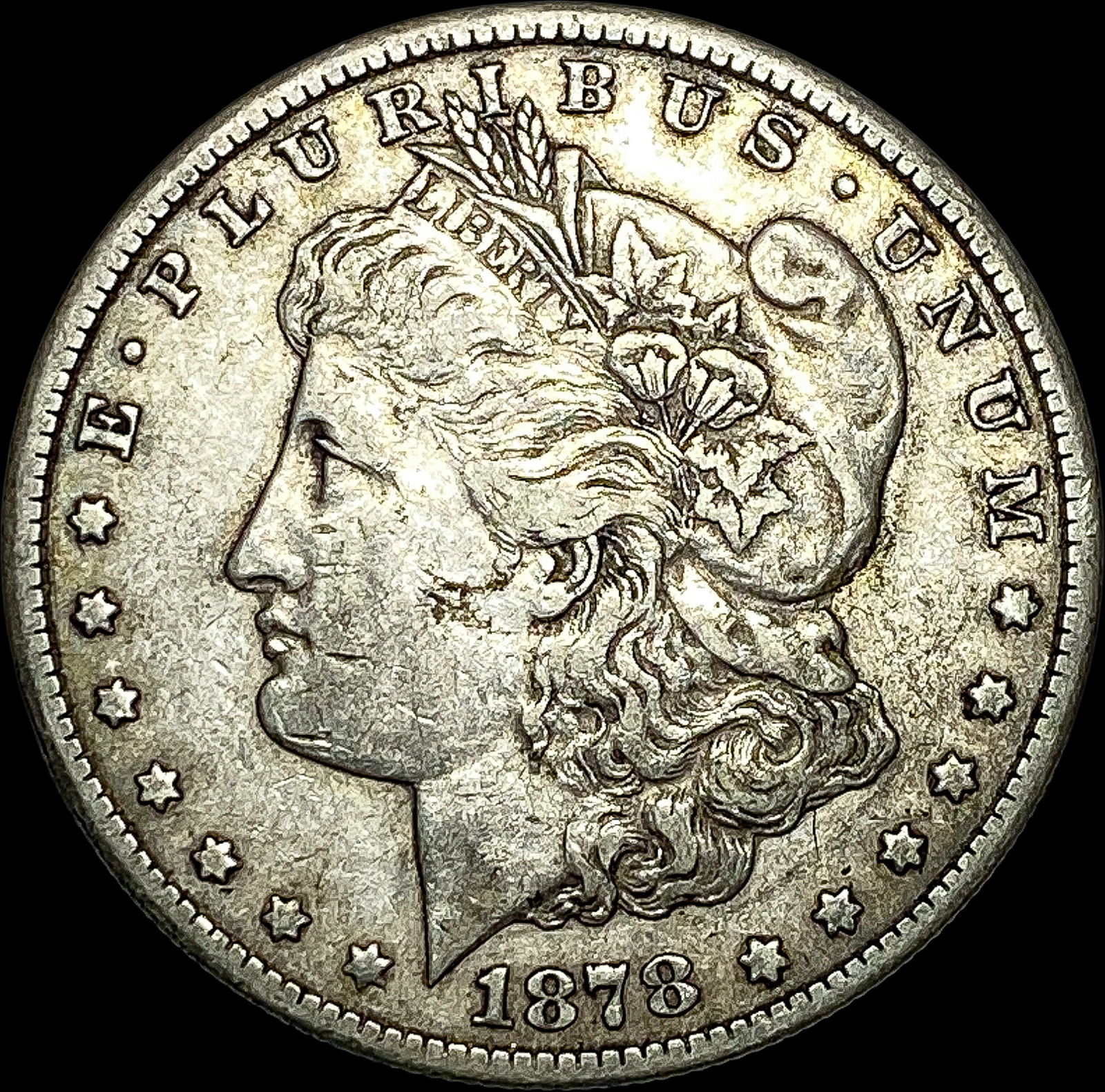 1878-CC Silver Morgan Dollar NEARLY UNCIRCULATED (1 of 2)
