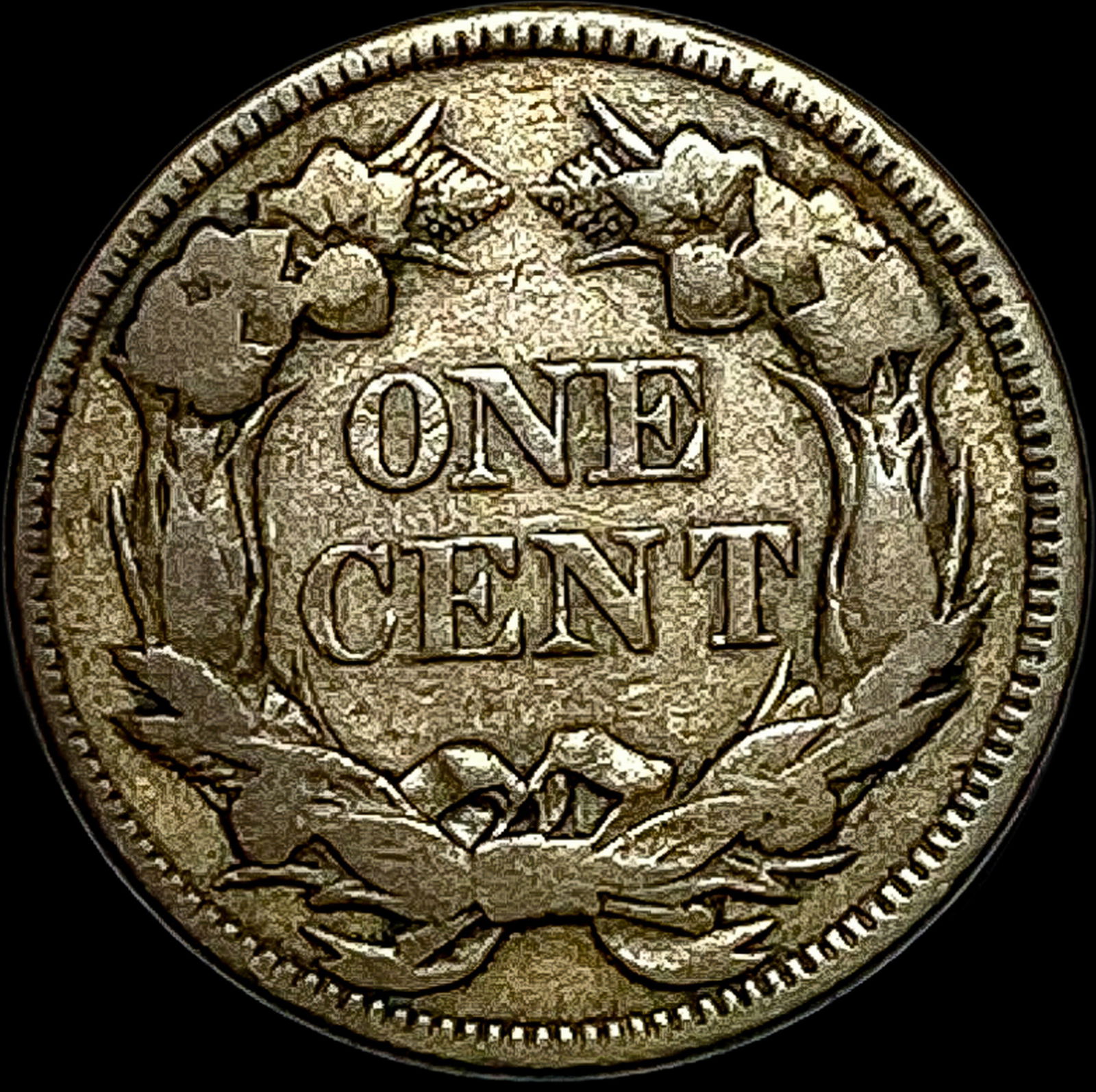 1857 Flying Eagle Cent LIGHTLY CIRCULATED - 2